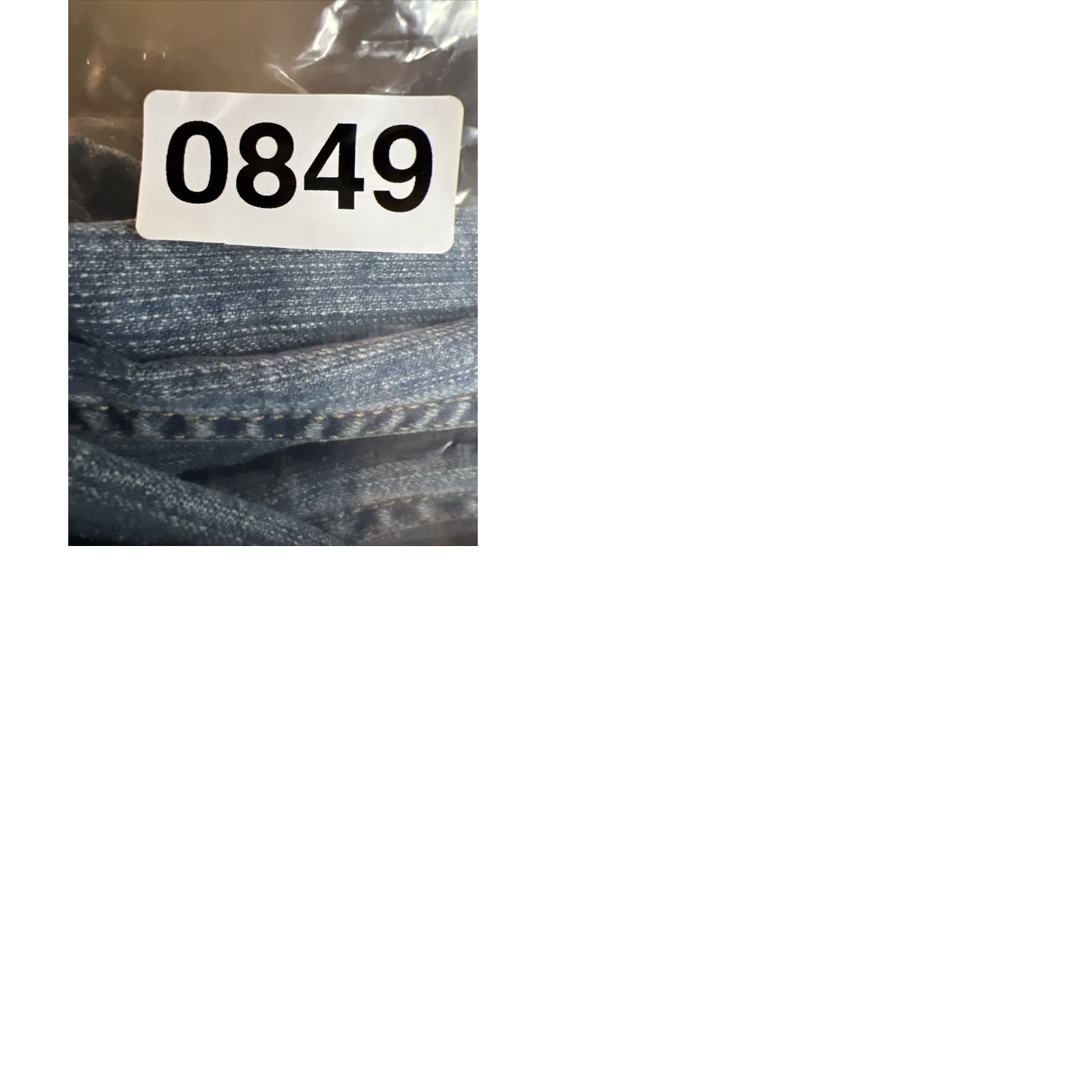 Calvin Klein VINTAGE Calvin Klein Jeans Womens 5 Blue Mid Rise Flare Denim Y2K Jeans Size 27" / US 4 / IT 40 - 9 Thumbnail
