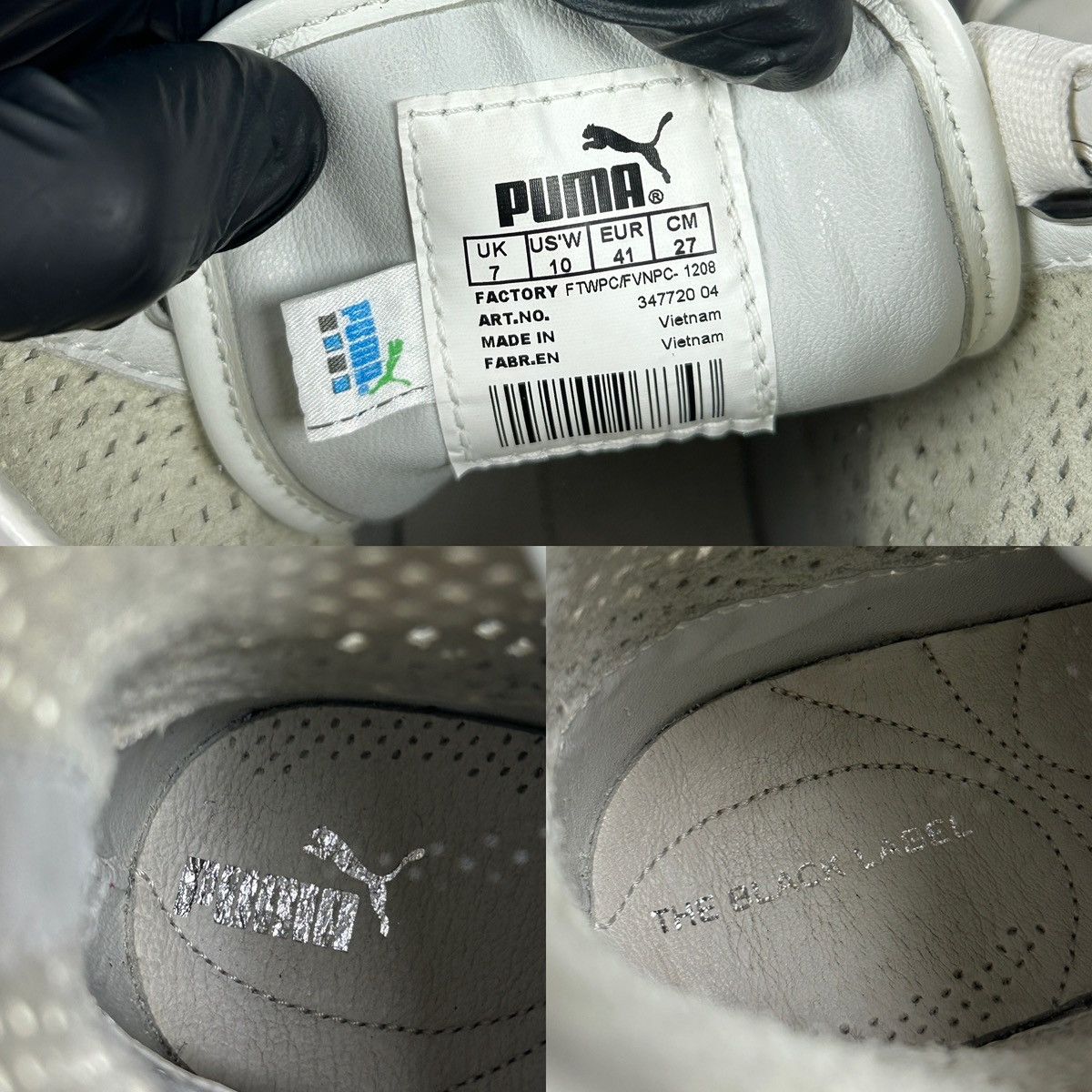 Puma Vintage Puma Y2K Speedcat Hi Top Leather Sneakers Size US 10 / IT 40 - 24 Thumbnail