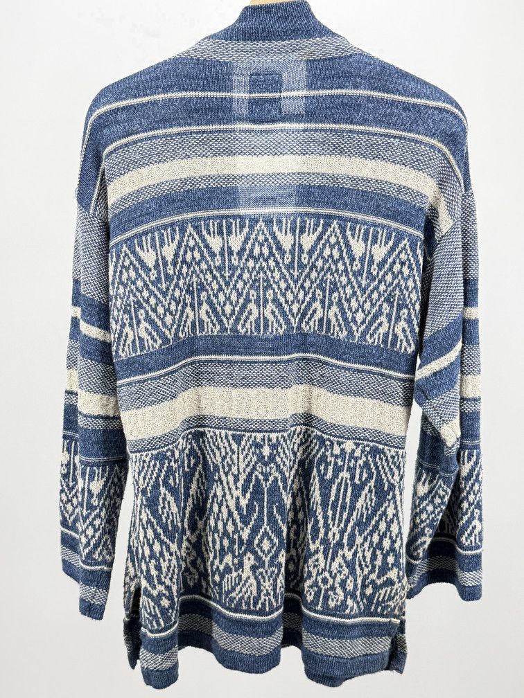 45rpm 45r Silk Haori Cardigan Size US M / EU 48-50 / 2 - 2 Thumbnail