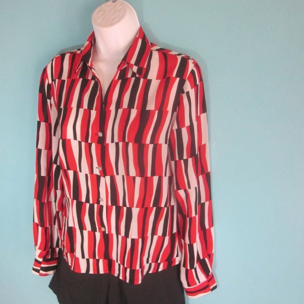 Vintage Vintage 80's Marshall Rousso Blouse Size S Size S / US 4 / IT 40 - 9 Thumbnail
