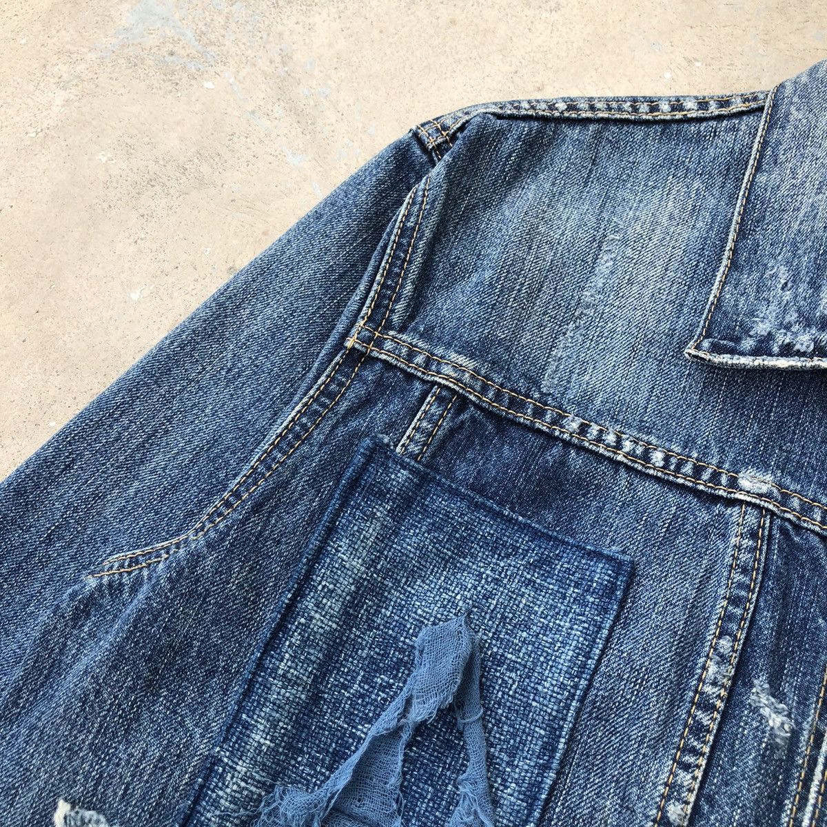 Levi's Made & Crafted Levis Made & Crafted Type IV Trucker Boro Made In Japan 🇯🇵 Size US M / EU 48-50 / 2 - 10 Thumbnail