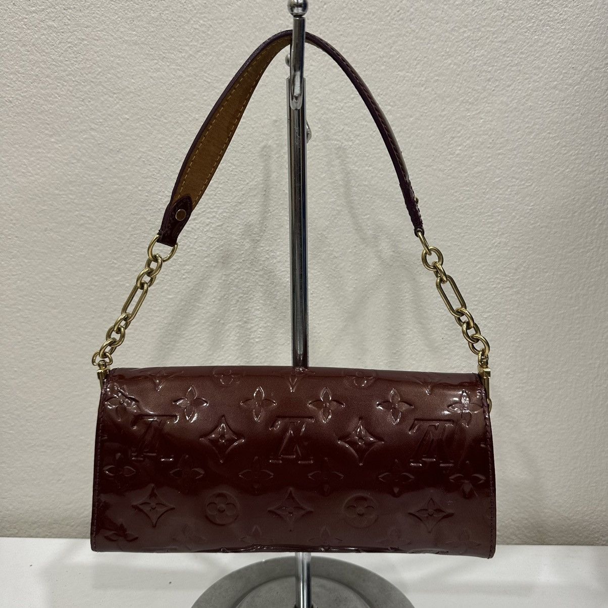 Louis Vuitton ‼️LASTDROP‼️LOUIS VUITTON AMARANTE VERNIS SUNSET BOULEVARD BAG Size ONE SIZE - 3 Thumbnail