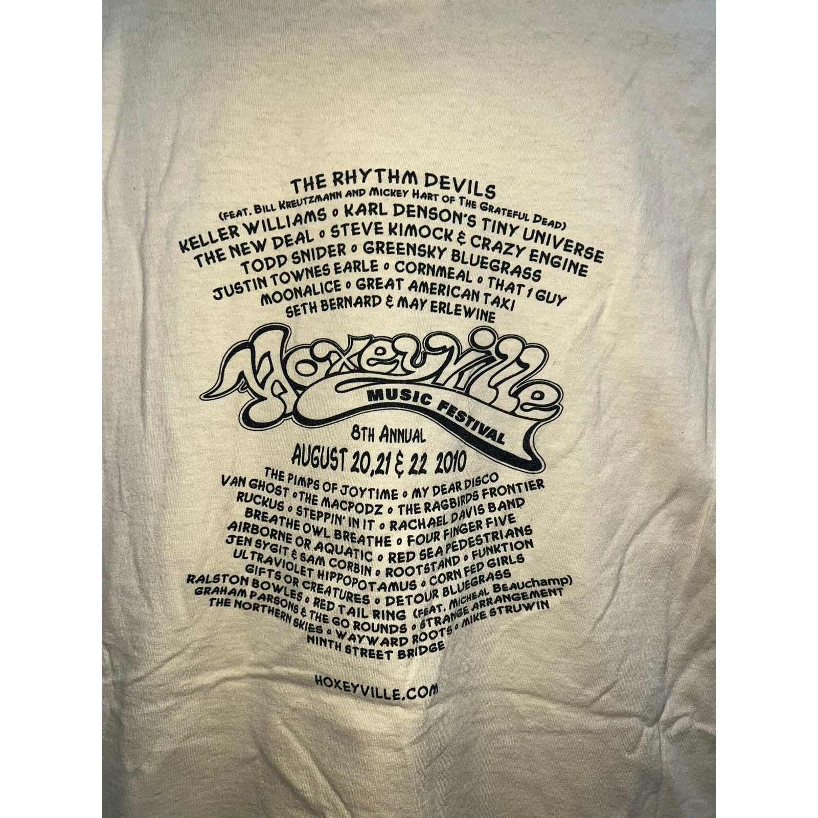 Anvil Honeyville Music Festival Shirt Volunteer Yellow Tour Tee XL Size US XL / EU 56 / 4 - 6 Thumbnail