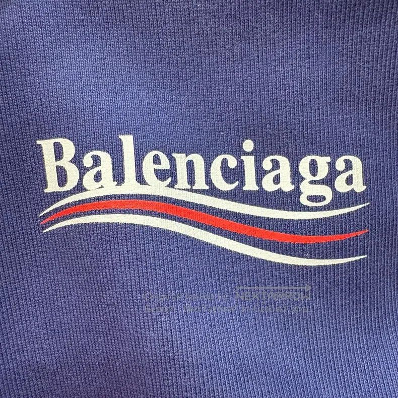 Balenciaga Balenciaga Wave Coke Logo Printed Hooded Long Sleeve Hoodi Size US XS / EU 42 / 0 - 6 Thumbnail