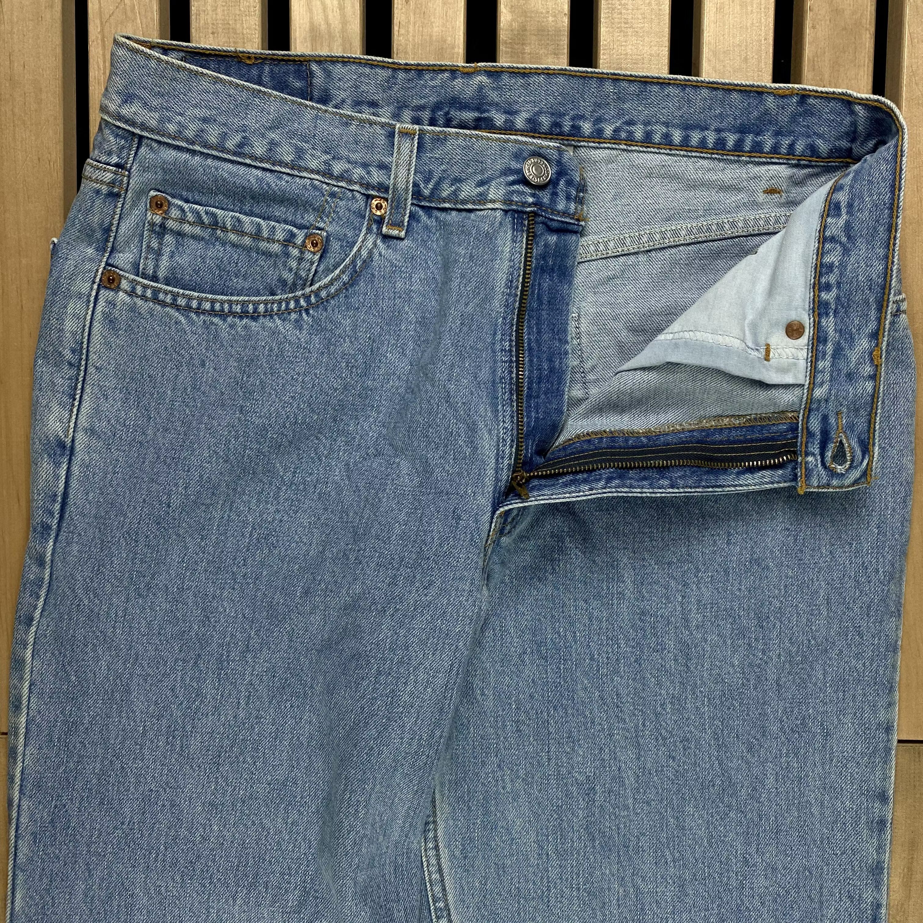 Levi's × Levi's Vintage Clothing × Vintage Mens Jeans Denim Levis 550 Vintage Size 34 Size US 34 / EU 50 - 4 Thumbnail