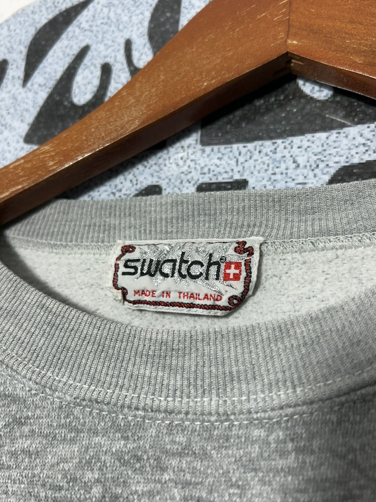 Swatch × Vintage 90’s Swatch Pullover Size US L / EU 52-54 / 3 - 6 Thumbnail