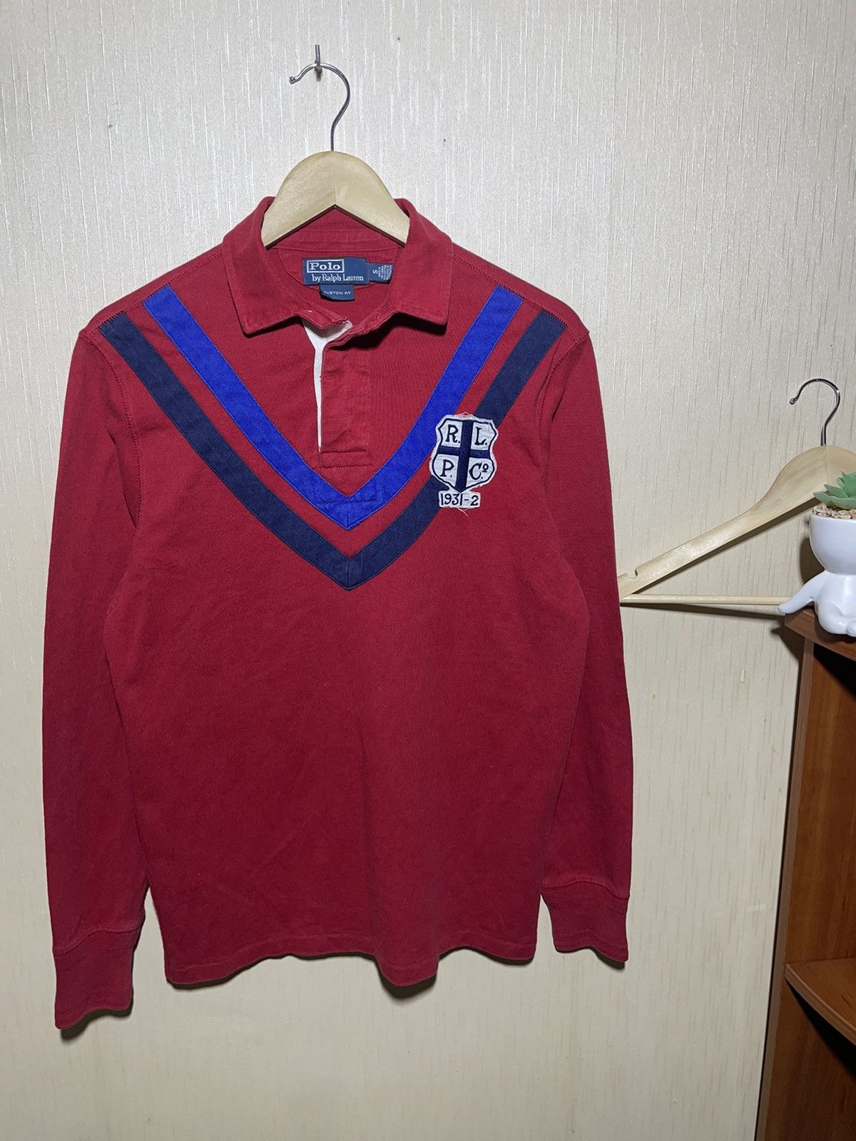Polo Ralph Lauren × Vintage Polo Ralph Lauren vintage rugby jersey 90s Size US S / EU 44-46 / 1 - 1 Thumbnail