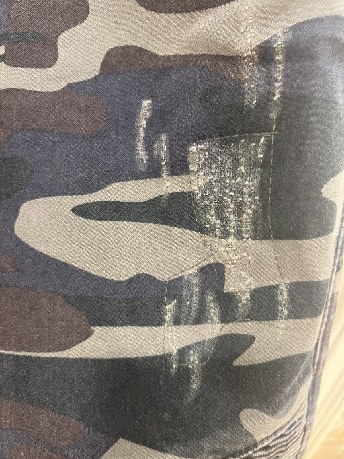 Philipp Plein Camouflage bike jeans size32 Size US 30 / EU 46 - 4 Thumbnail