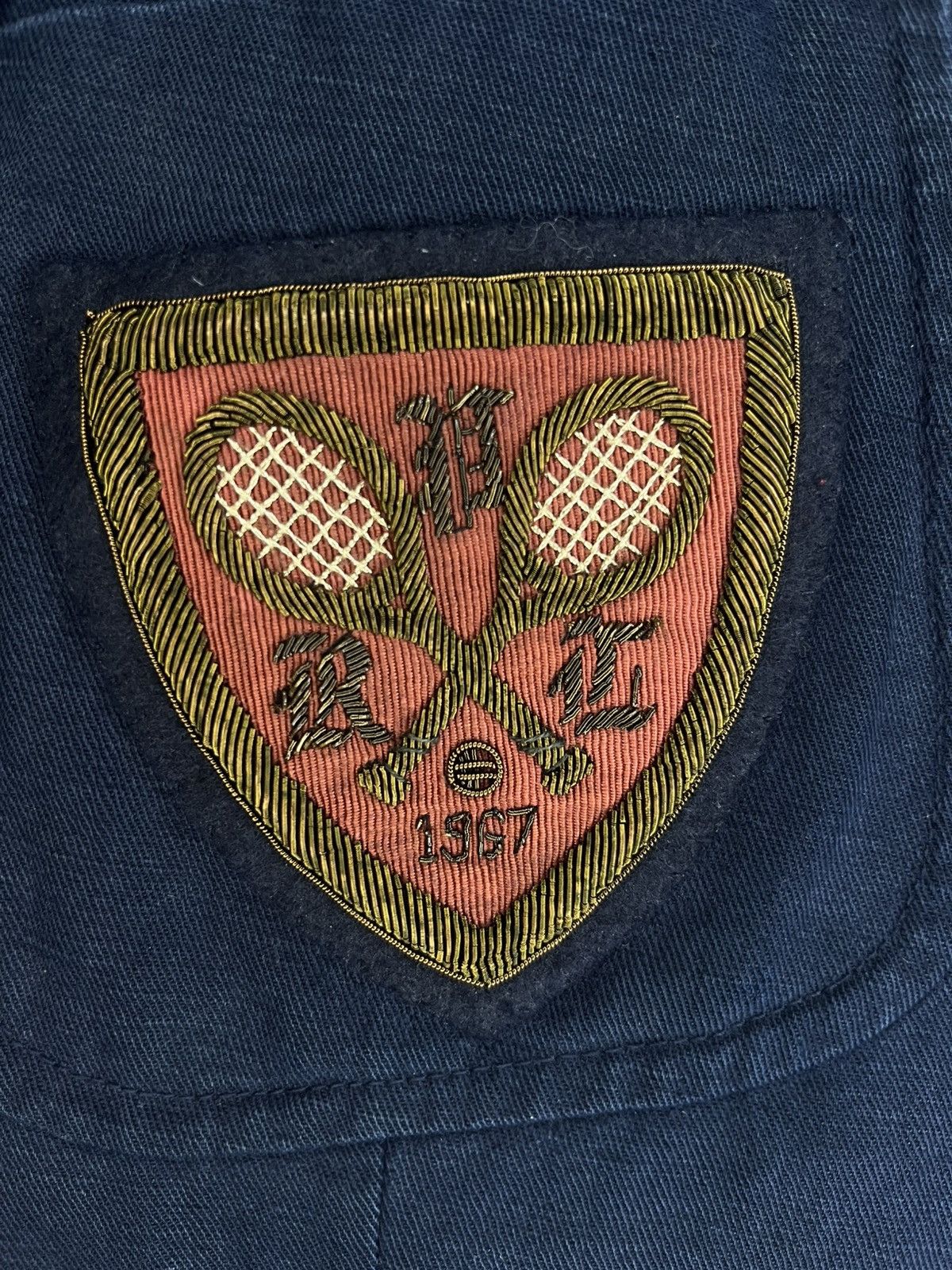 Polo Ralph Lauren Ralph Lauren - Vintage Crest Tennis Blazer Size 40R - 5 Thumbnail