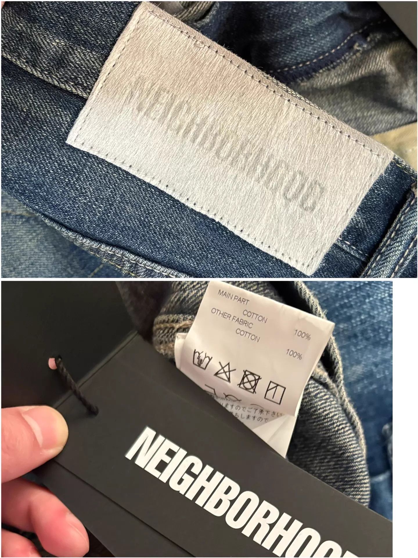 Neighborhood NEIGHBORHOOD SAVAGE DENIM 23SS Wolv Cut Wash Jeans M Size US 32 / EU 48 - 6 Thumbnail