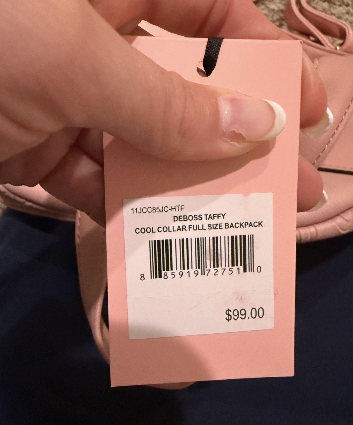 Juicy Couture Pink Juicy Couture Backpack - NWT Size ONE SIZE - 3 Thumbnail