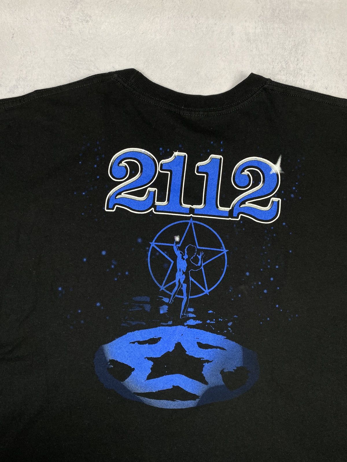 Band Tees × Vintage Vintage 00s Rush 2112 Album Promo Band Tee y2k Size US XXL / EU 58 / 5 - 9 Thumbnail