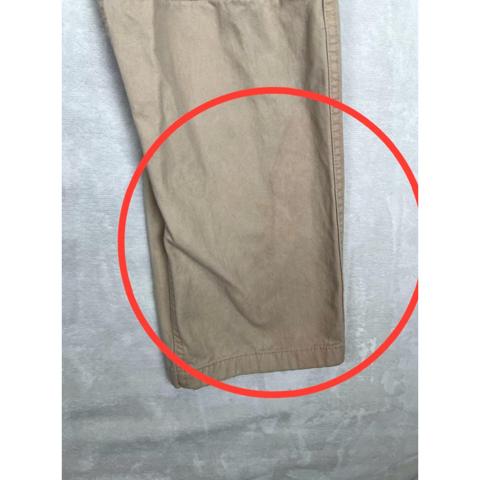 YoungLA YoungLA Cargo Pants Mens Large Beige Straight Leg Utility Pockets Casual Twill Size US 33 - 3 Thumbnail