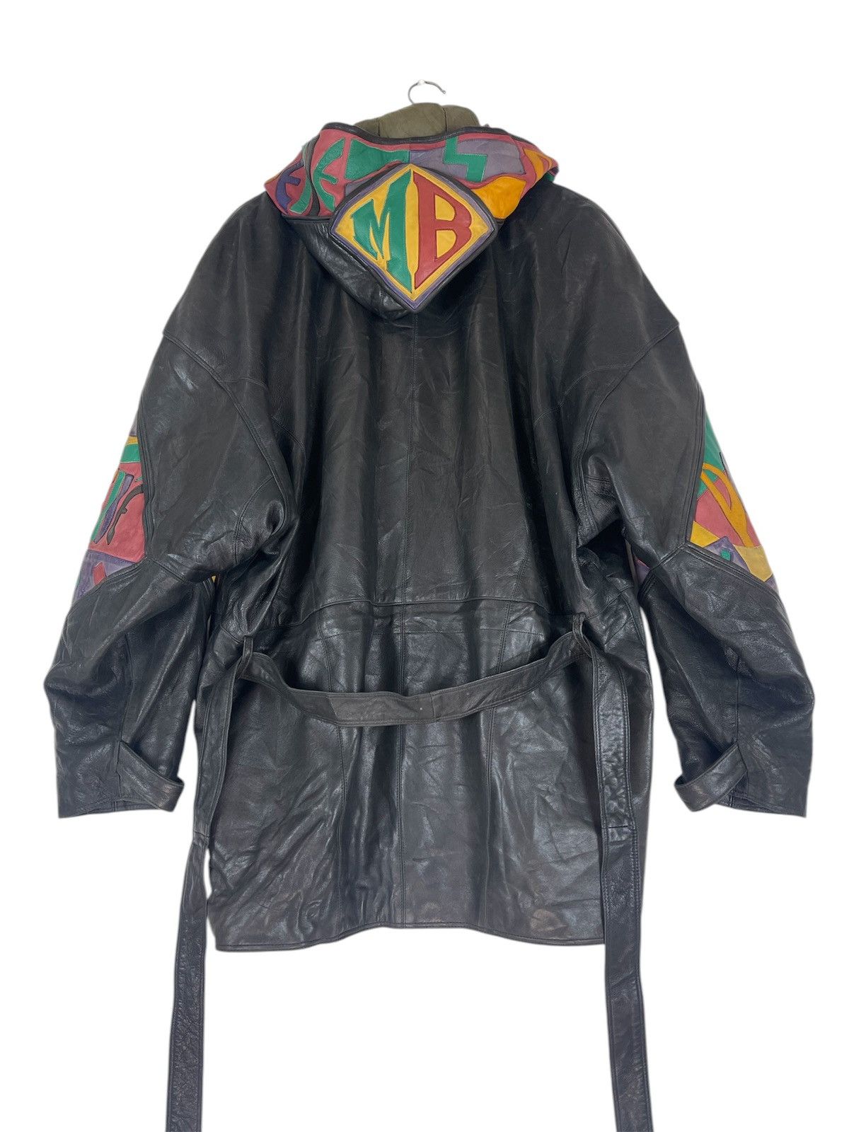 Marc Buchanan PELLE PELLE MARC BUCHANAN HOODIE LEATHER JACKET Size US M / EU 48-50 / 2 - 14 Thumbnail