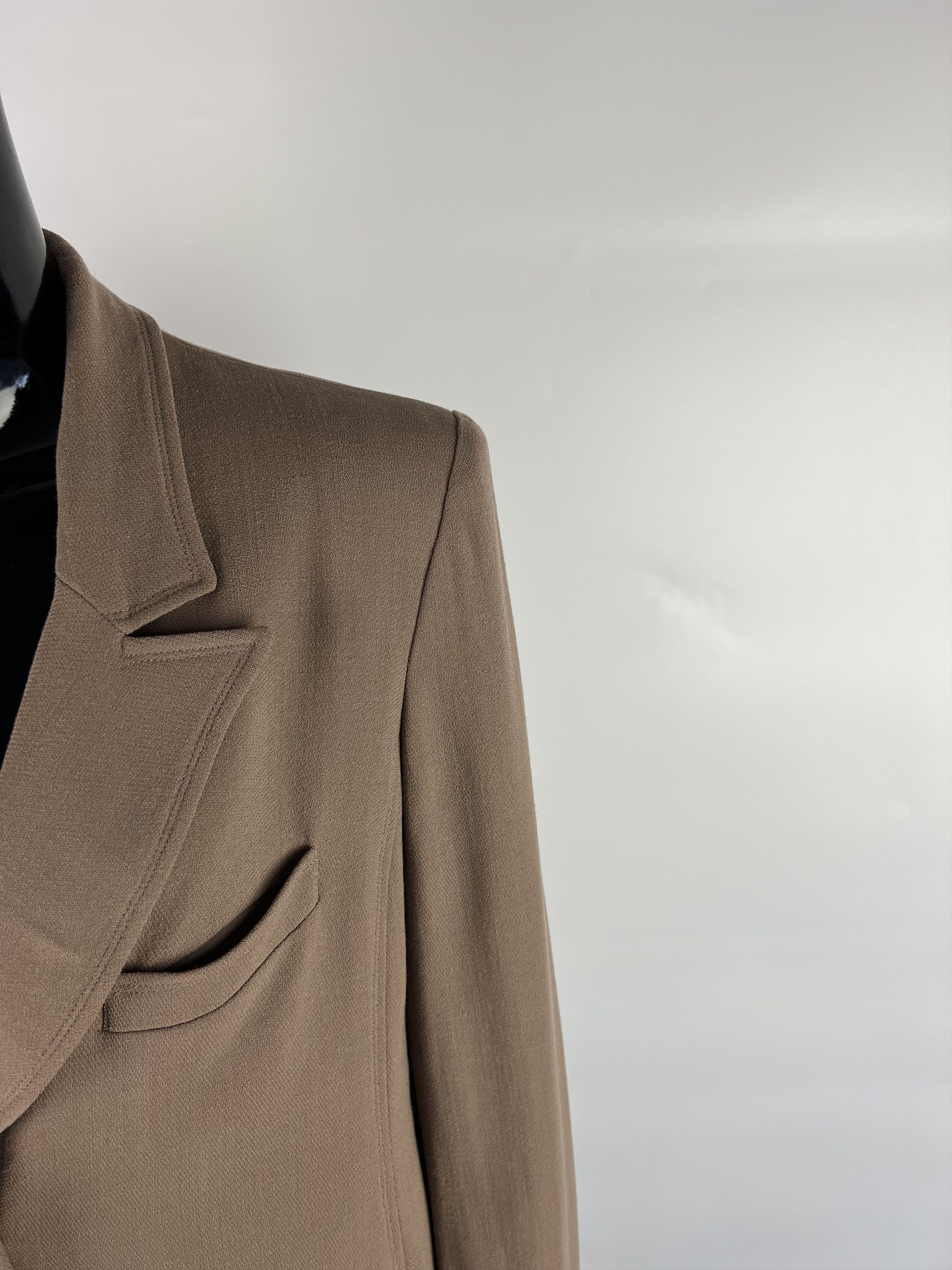 Sonia Rykiel Rare Vintage Sonia Rykiel Brown Wool Blazer Jacket Size 40 Size M / US 6-8 / IT 42-44 - 10 Thumbnail