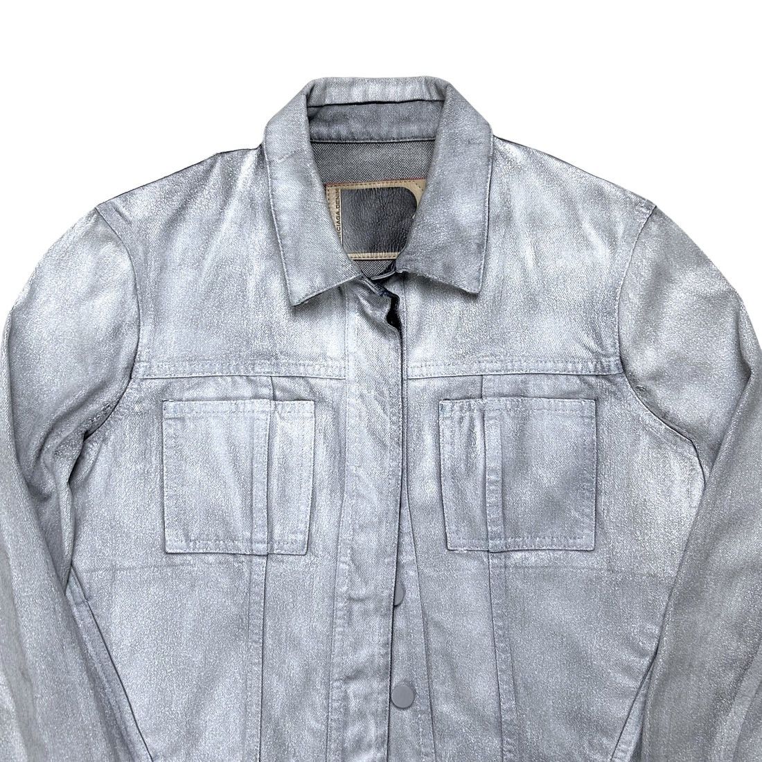 Balenciaga Balenciaga Waxed Paint Trucker Jacket - SS08 Size US S / EU 44-46 / 1 - 4 Thumbnail