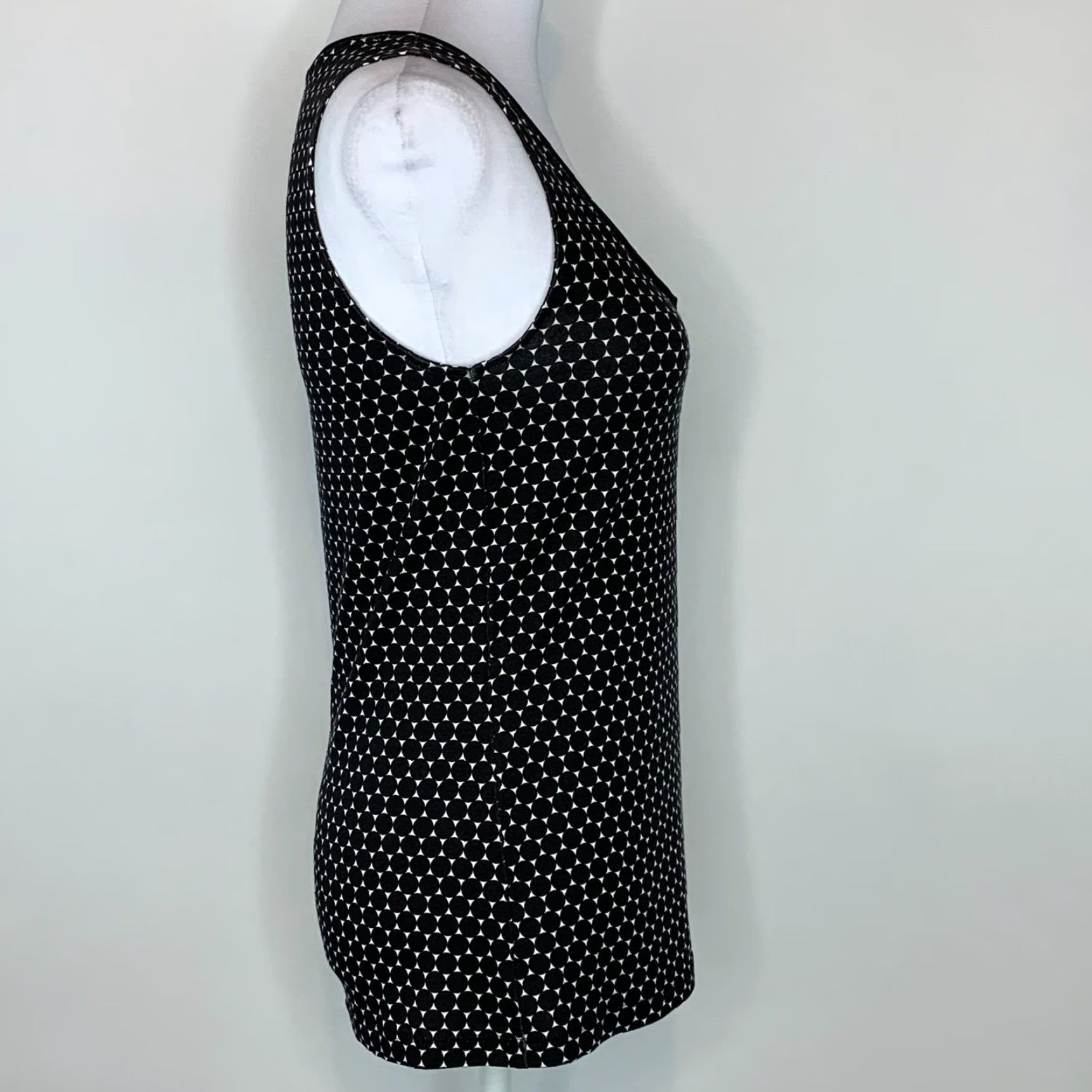 Banana Republic Banana Republic Womens Size S Geometric Print Tank Top Casual Summer Slim Fit Size S / US 4 / IT 40 - 5 Thumbnail