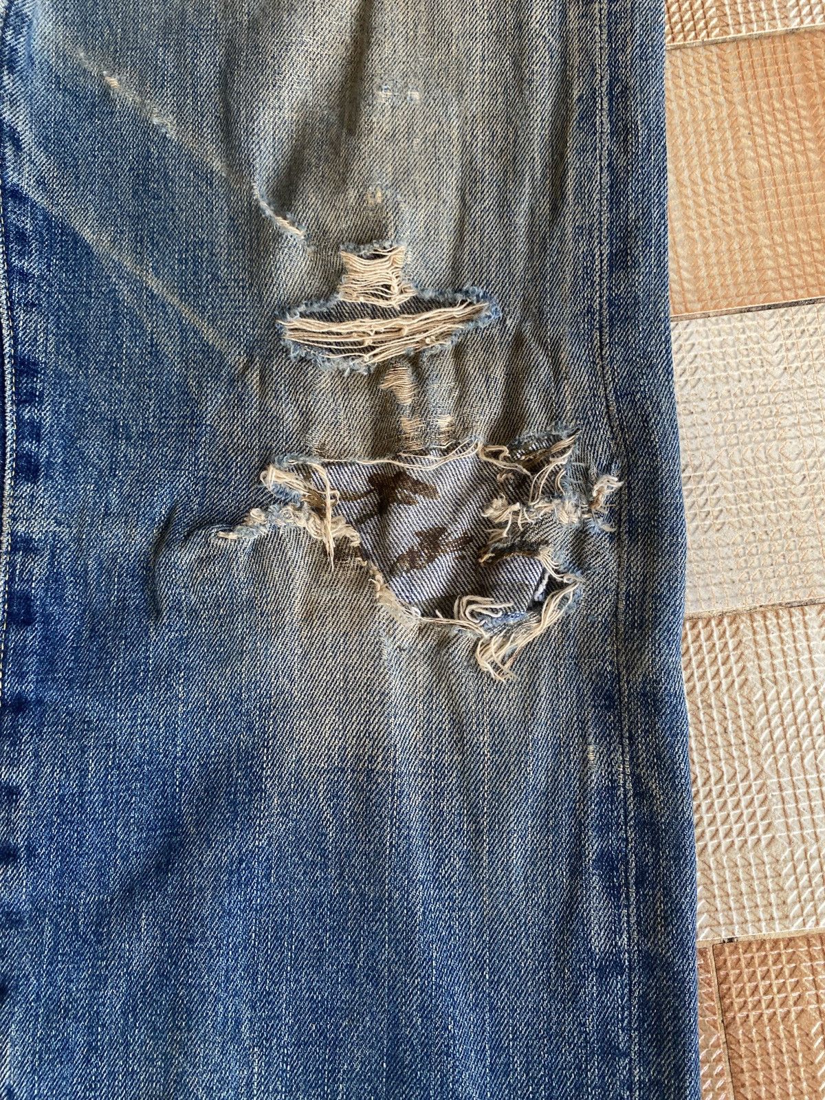 Levi's Vintage Clothing × Salvage × Vintage Vintage 702 big E selvedge denim Size US 30 / EU 46 - 22 Thumbnail