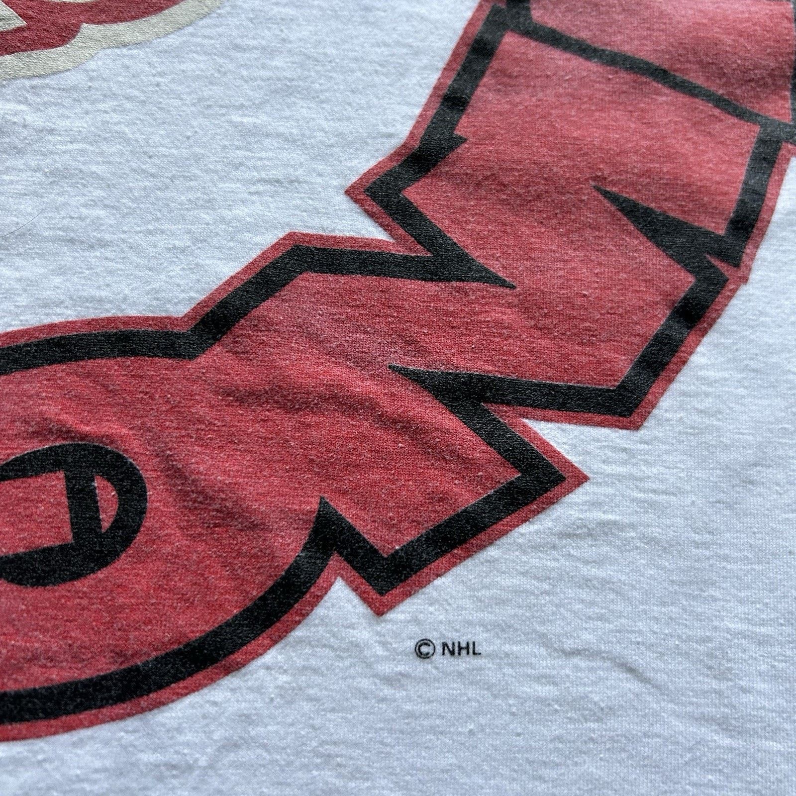 NHL Vintage 90s Detroit Red Wings T Shirt XL NHL Hockey Logo Size US XL / EU 56 / 4 - 5 Thumbnail