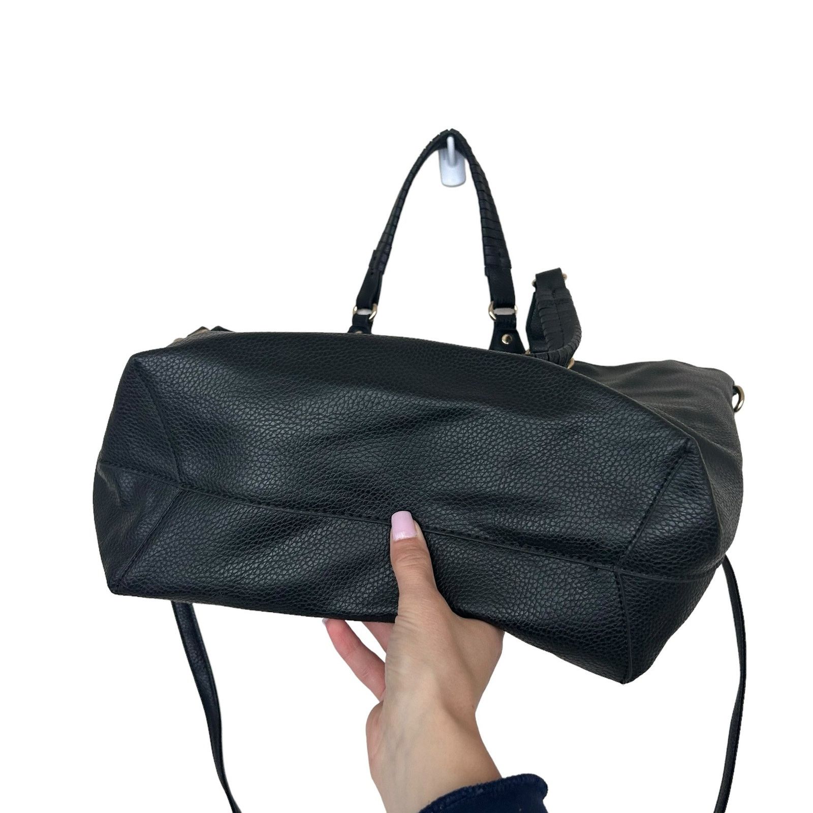 Other BCBG Paris Black Leather Tote Bag Size ONE SIZE - 4 Thumbnail