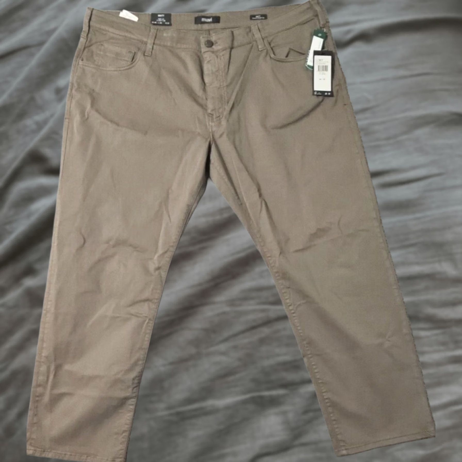 Vintage Mavi Matt Jeans Men 46x30 Olive Green Relaxed Straight Leg Cotton Blend 5 Pocket Size US 30 / EU 46 - 1 Thumbnail