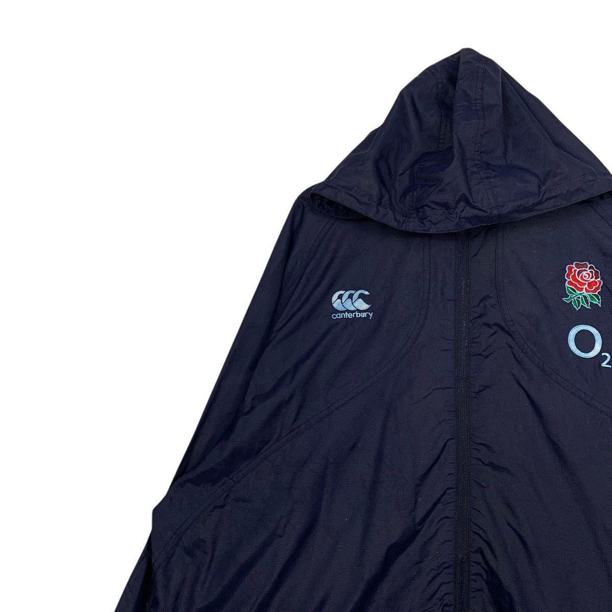 Canterbury of New Zealand Vtg Canterbury England Rugby Team Nylon Jacket Size US XXL / EU 58 / 5 - 6 Thumbnail
