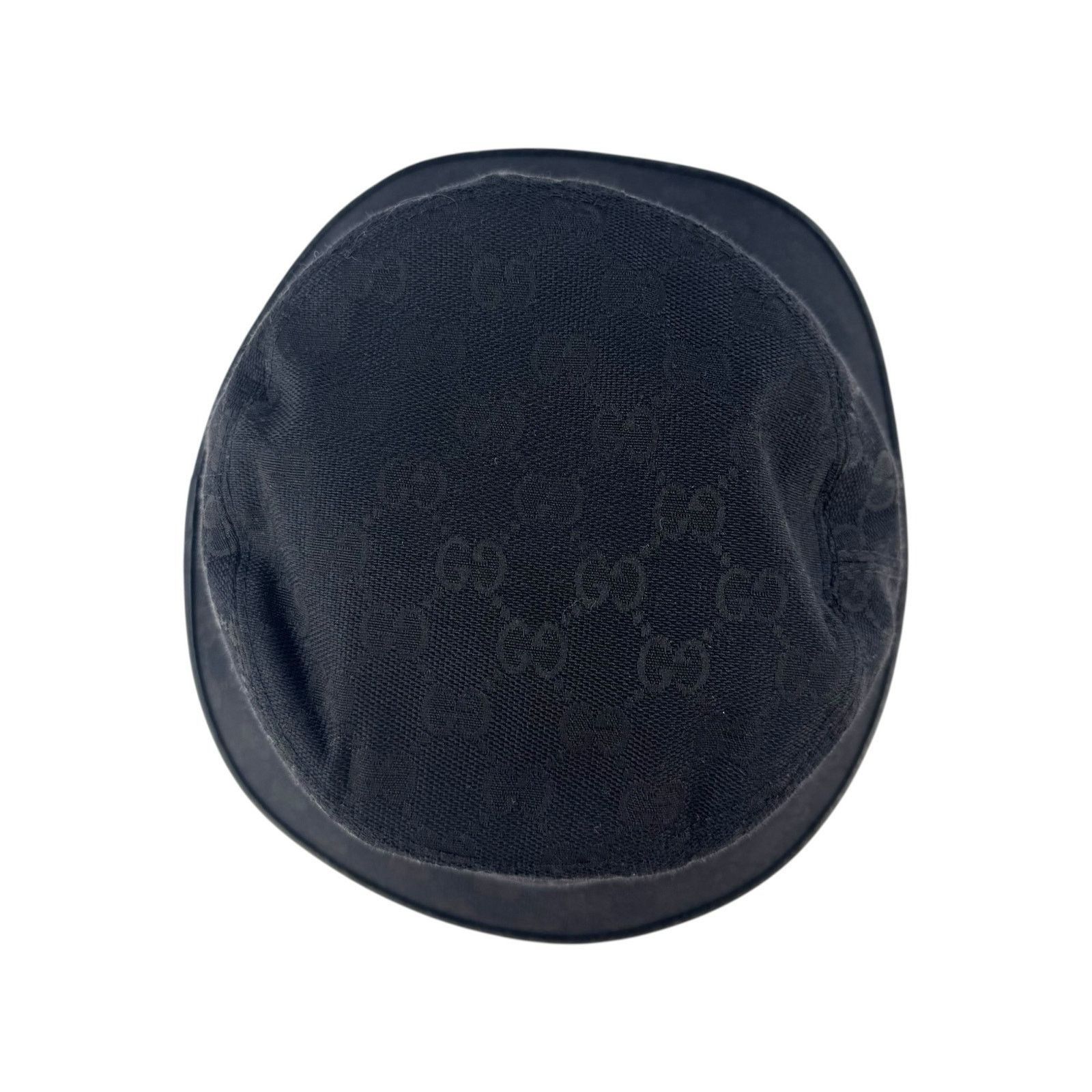 Gucci Gucci Monogram Black Bucket Hat Size ONE SIZE - 7 Thumbnail