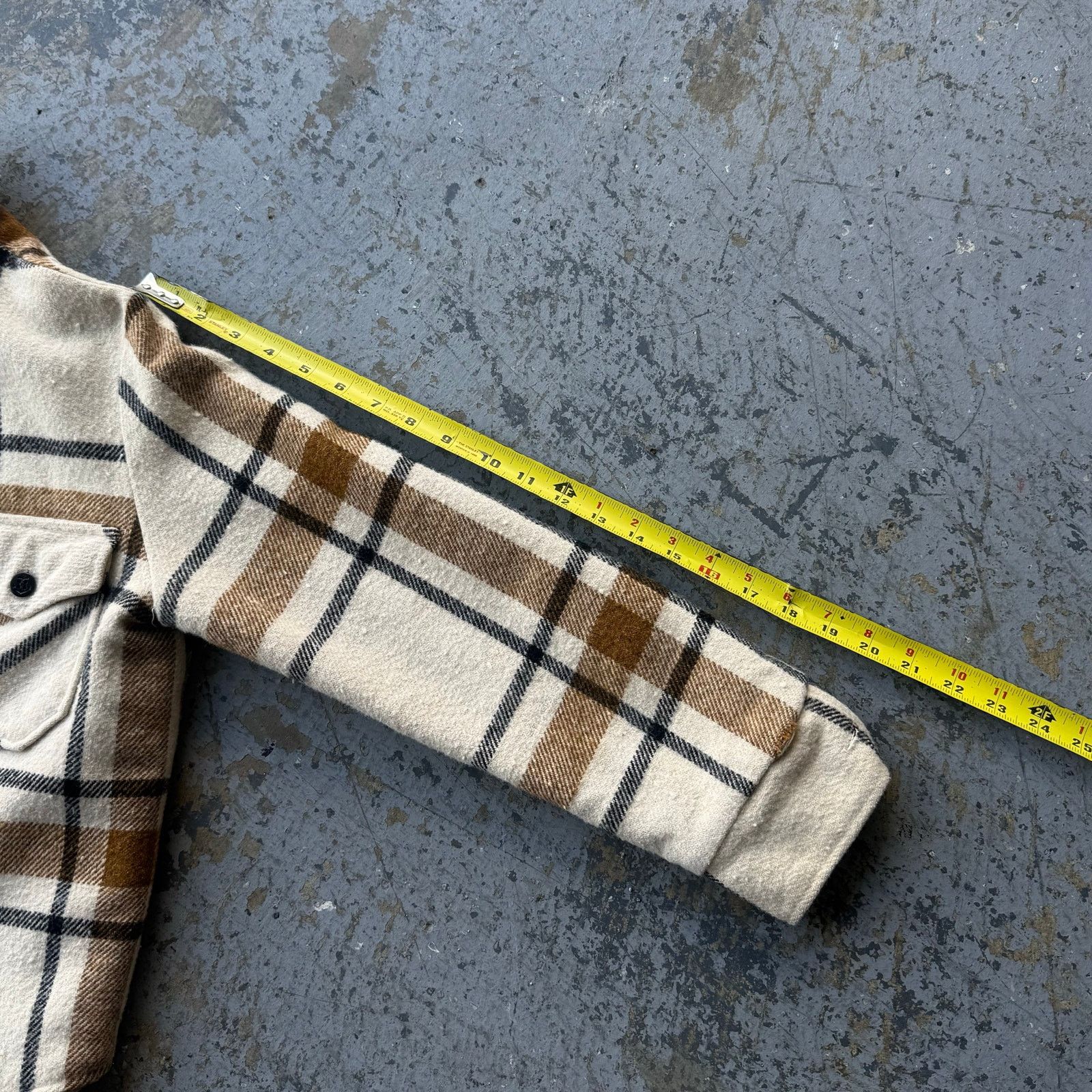 Vintage Vintage 60s 70s Sears Sherpa Lined Flannel Size US S / EU 44-46 / 1 - 7 Thumbnail
