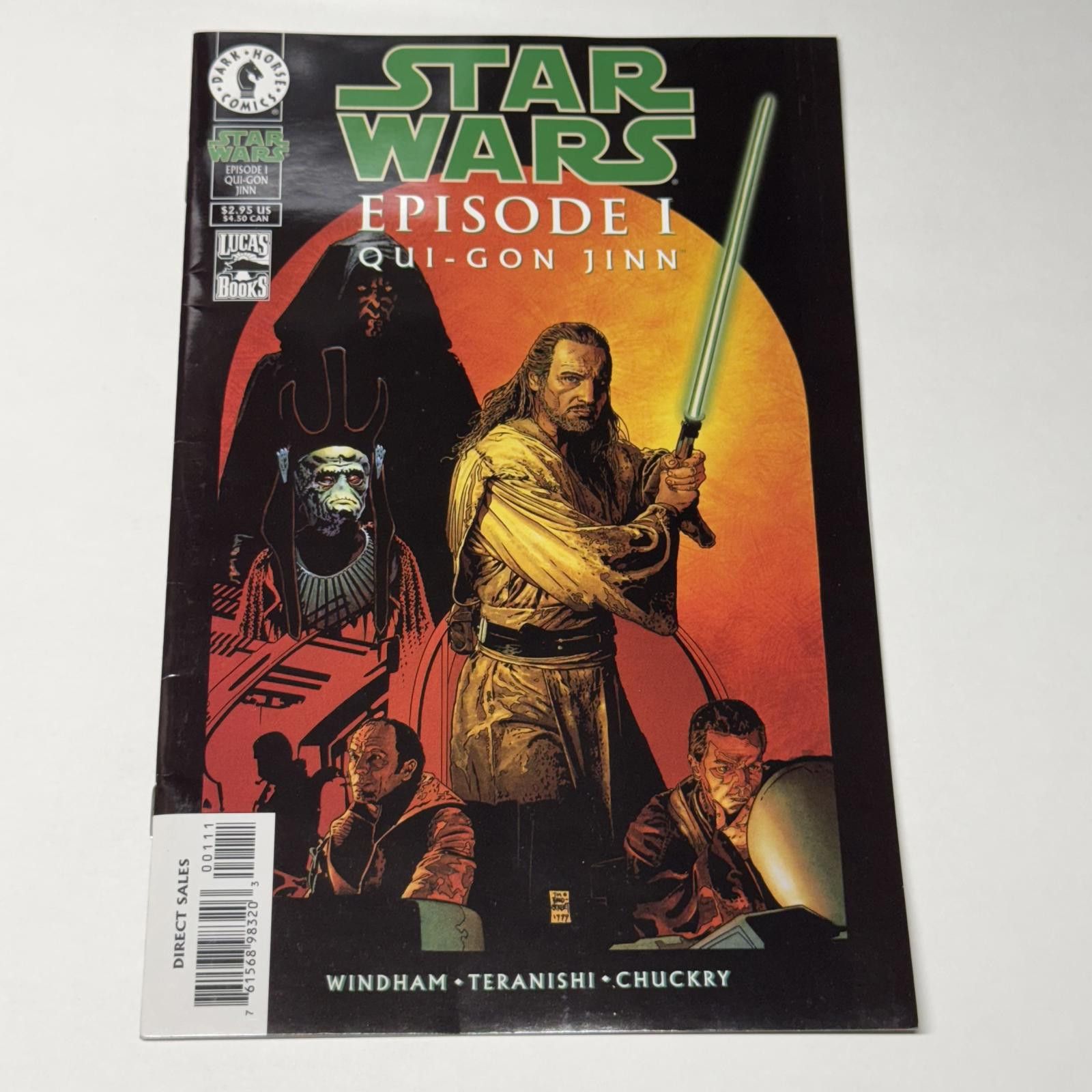Designer Dark Horse Comics Star Wars Episode I Qui-Gon Jinn MAY 1999 Size ONE SIZE - 1 Thumbnail