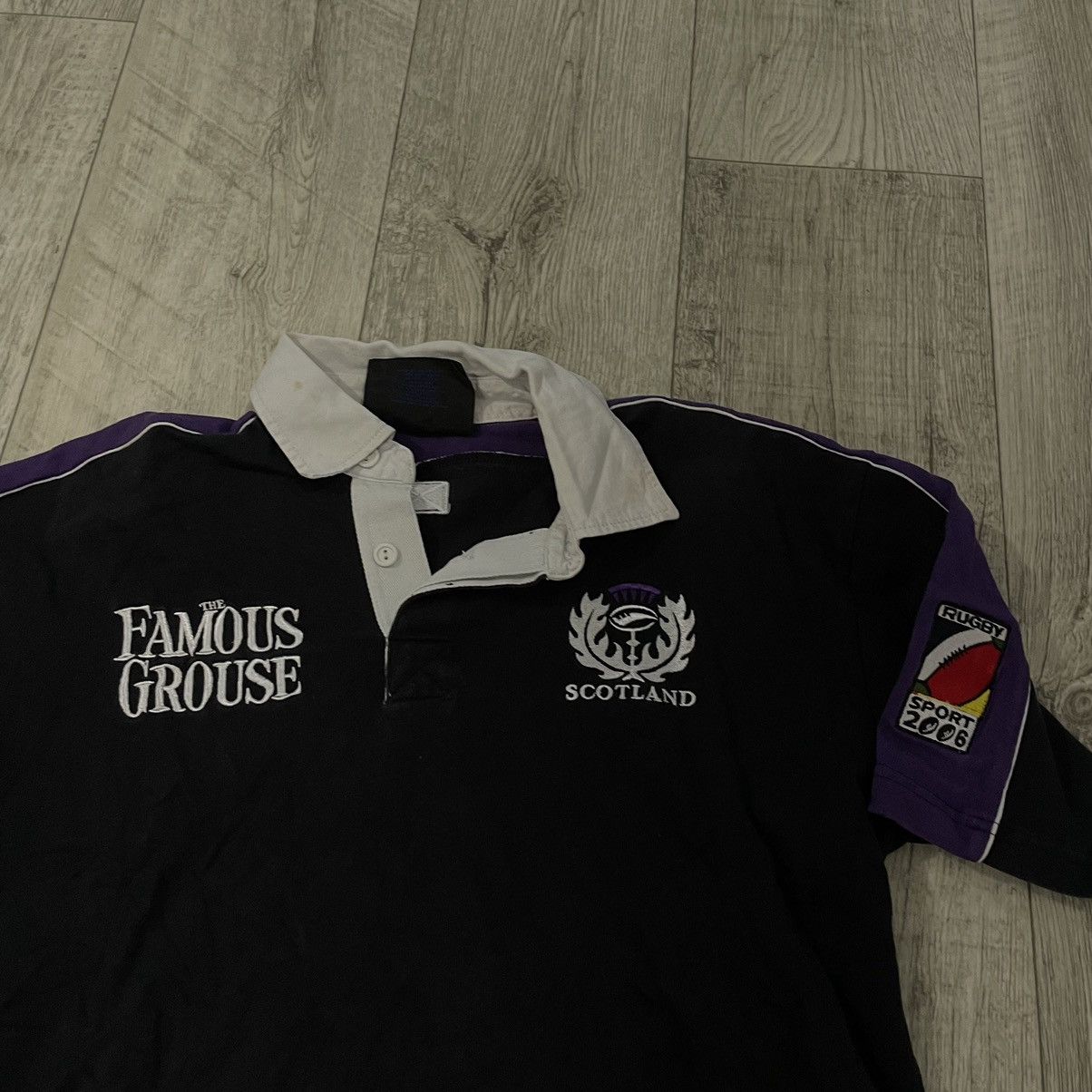 Canterbury of New Zealand × Vintage Vintag 90s Scotland Rugby Shirt Canterbury THE FAMOUS GROUSE Size US S / EU 44-46 / 1 - 2 Thumbnail