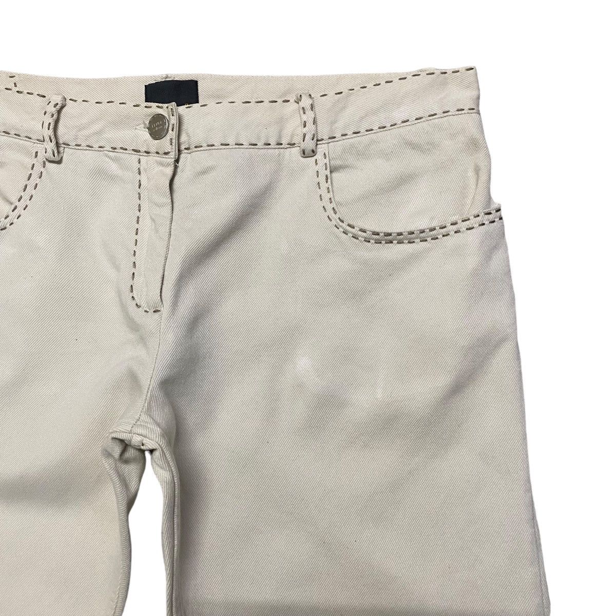 Fendi Fendi Selleria Creamy Jeans Handstitch Size 30" / US 8 / IT 44 - 5 Thumbnail