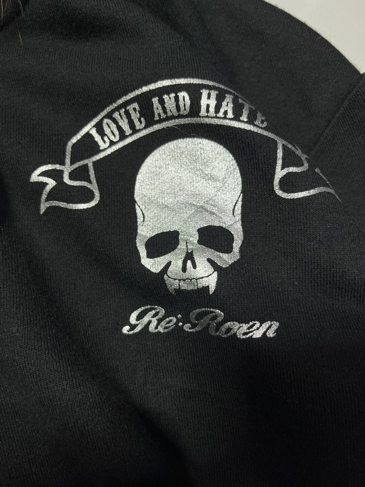 Roen Japanese Re:Roen faux black vkei fur hoodie Size US L / EU 52-54 / 3 - 4 Thumbnail