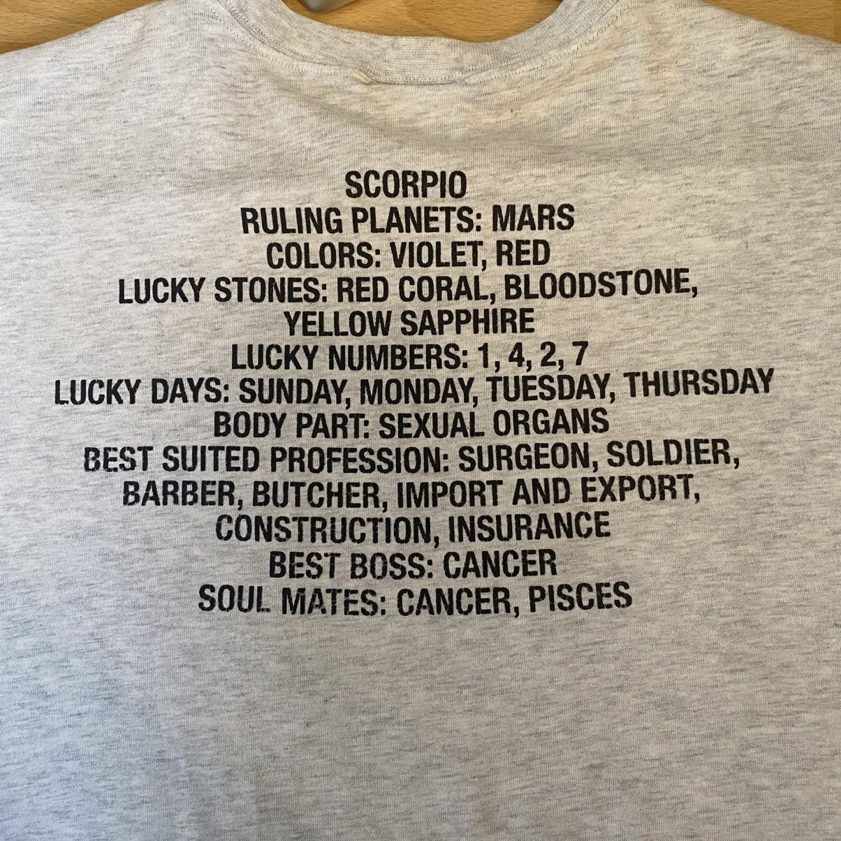 Vetements Vetements Scorpio Zodiac Tee Size US L / EU 52-54 / 3 - 4 Thumbnail