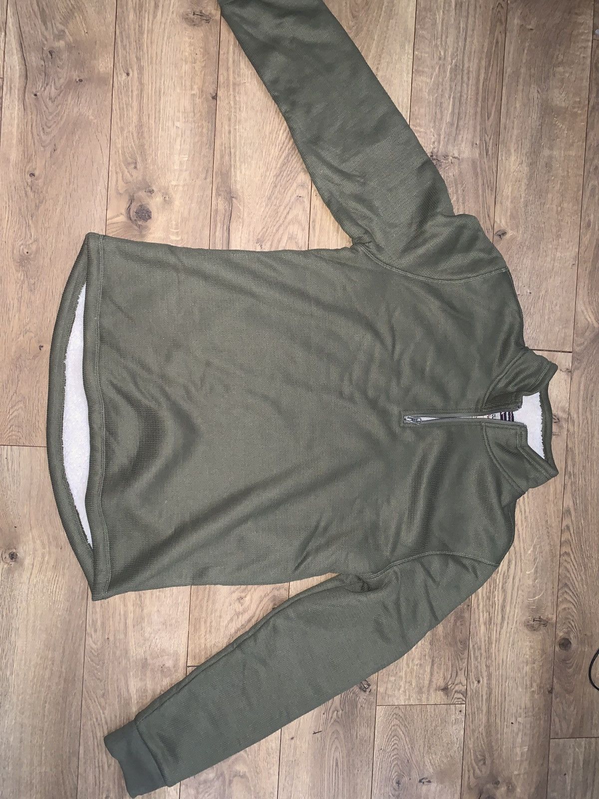 Vintage Green Quarter Zip Size US L / EU 52-54 / 3 - 2 Thumbnail