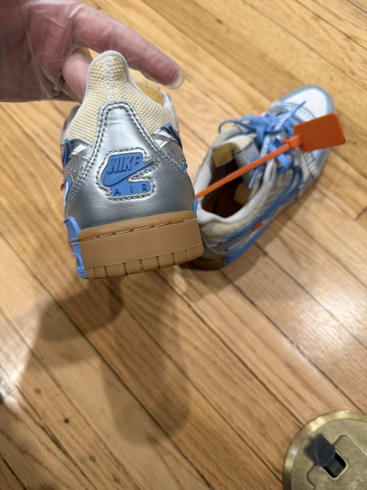 Nike × Off-White Nike Air Rubber Dunk Off White “University Blue” (size 9) Size US 9 / EU 42 - 5 Thumbnail