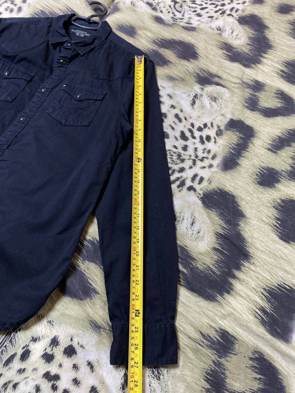 Allsaints × Vintage Allsaints Monte Shirt Denim Overshot Long Sleeve Buttons Size US L / EU 52-54 / 3 - 9 Thumbnail