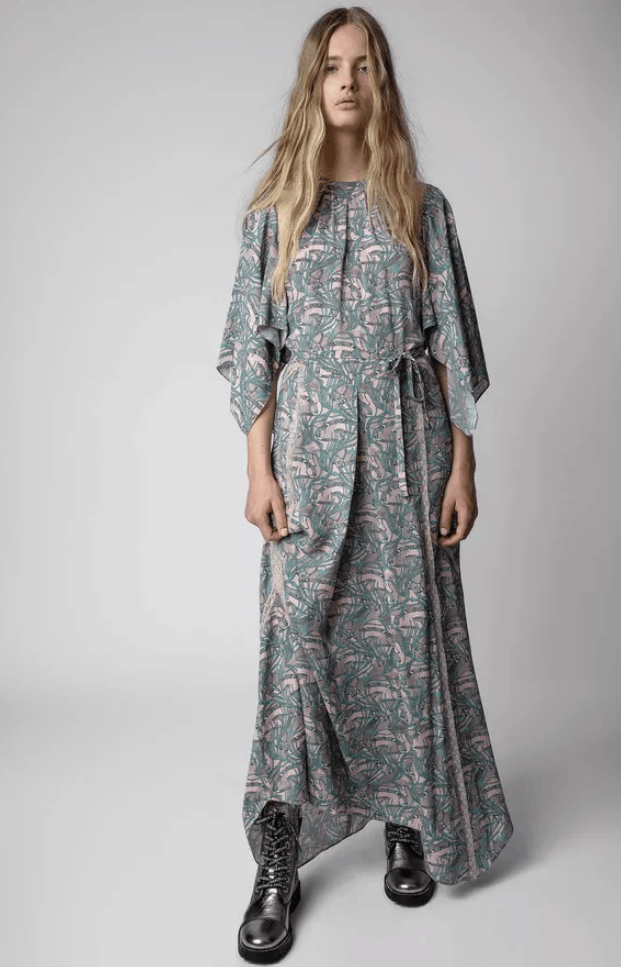 Zadig & Voltaire Zadig & Voltaire Rielle Snake Chaines Silk Blend Dress ( M ) Size M / US 6-8 / IT 42-44 - 1 Thumbnail