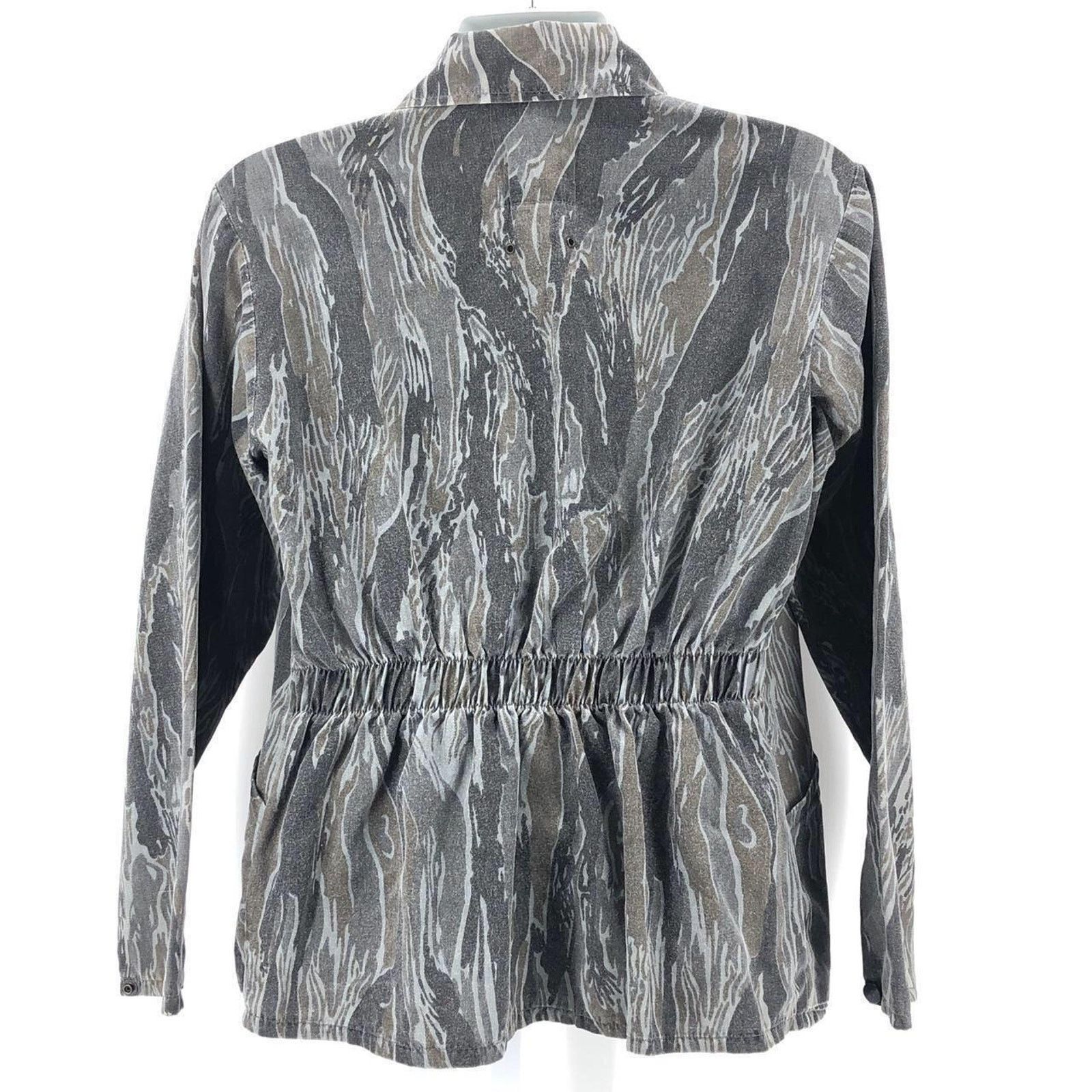 Vintage 80s camouflage shirt jacket shacket Ideal Sportswear 1980s Size US M / EU 48-50 / 2 - 2 Thumbnail