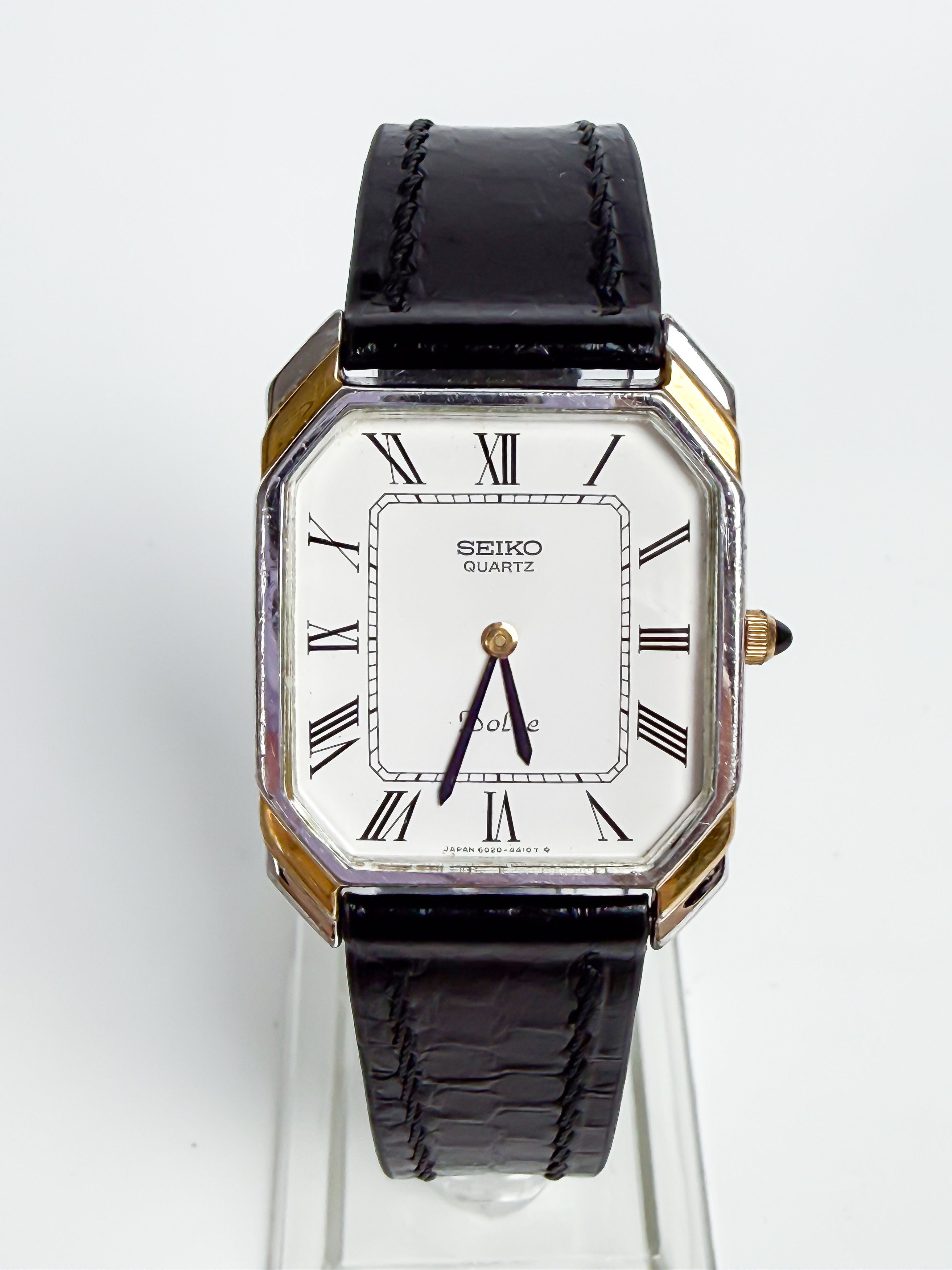 Seiko Seiko Dolce 6020-5940 Roman Numeral Tank Watch Size ONE SIZE - 3 Thumbnail