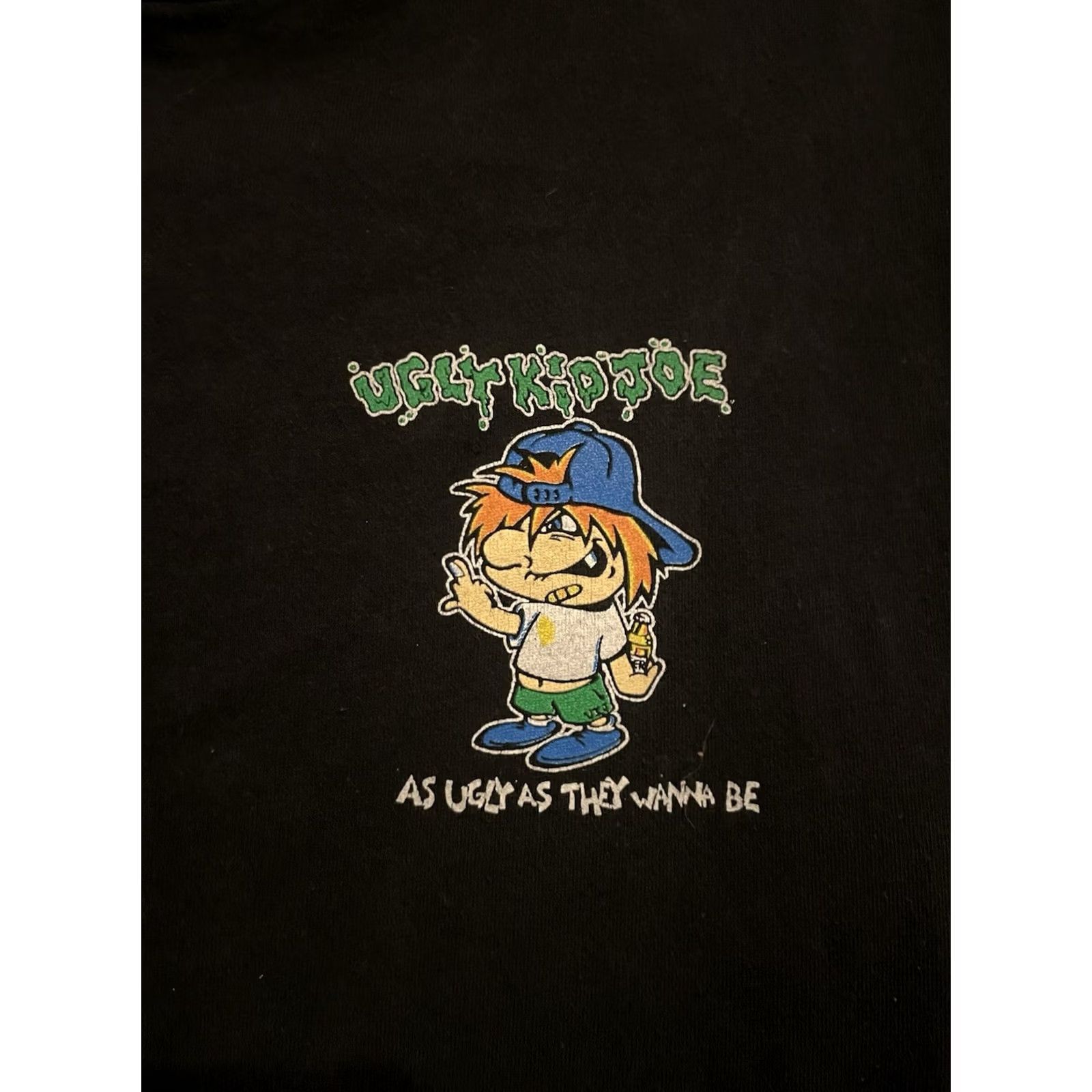 Vintage VINTAGE Ugly Kid Joe 1991 Ugly As They Wanna Be Tour T-Shirt XL Black Mens Short Sleeve 90s Streetwear Size US XL / EU 56 / 4 - 4 Thumbnail