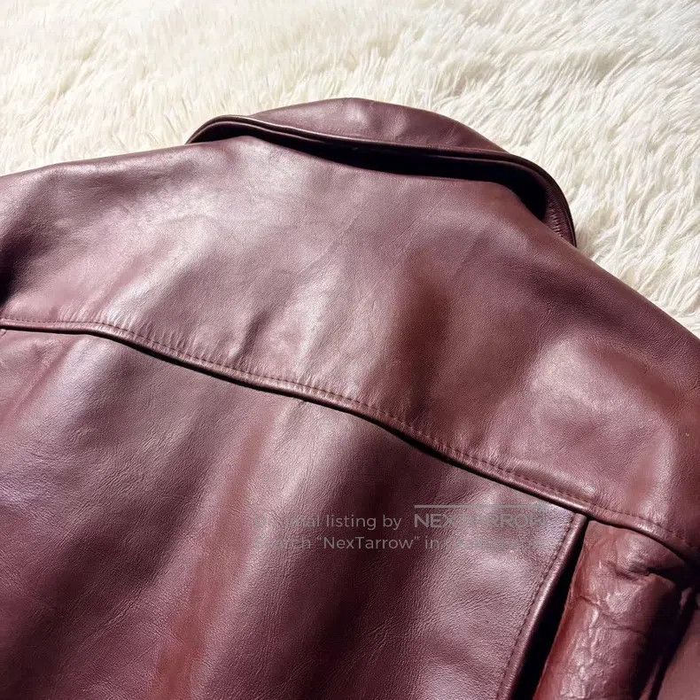 Schott Schott 658 Leather Jacket Size US XL / EU 56 / 4 - 7 Thumbnail
