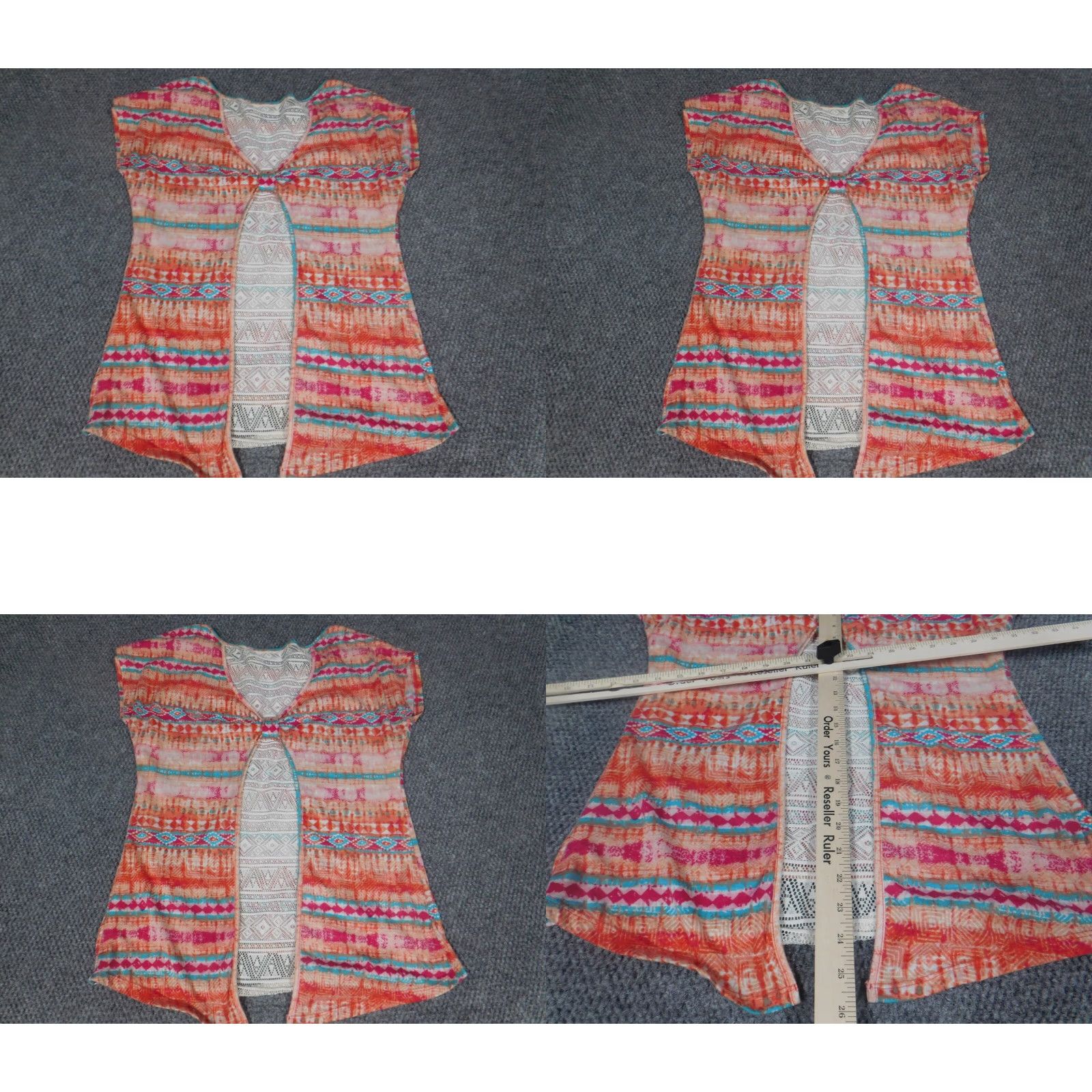 Vintage Bobbie Brooks Blouse Womens Medium Pink Crew Neck Pullover Stretch Cap Sleeve Casual Regular Basic Vintage No Size M / US 6-8 / IT 42-44 - 8 Thumbnail