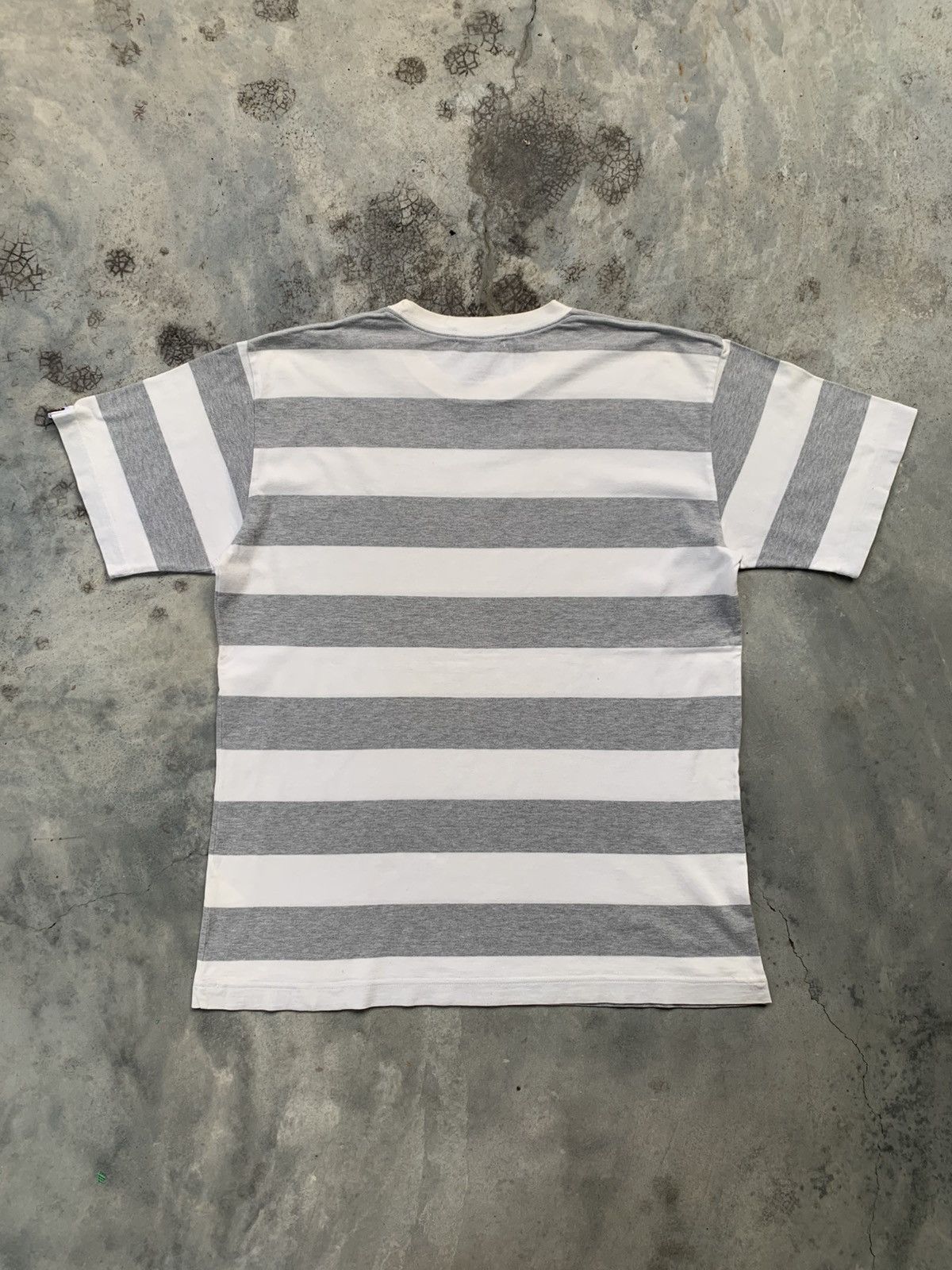 Bape × Vintage 90s OG Bape Stripe Tshirt Size US L / EU 52-54 / 3 - 2 Thumbnail