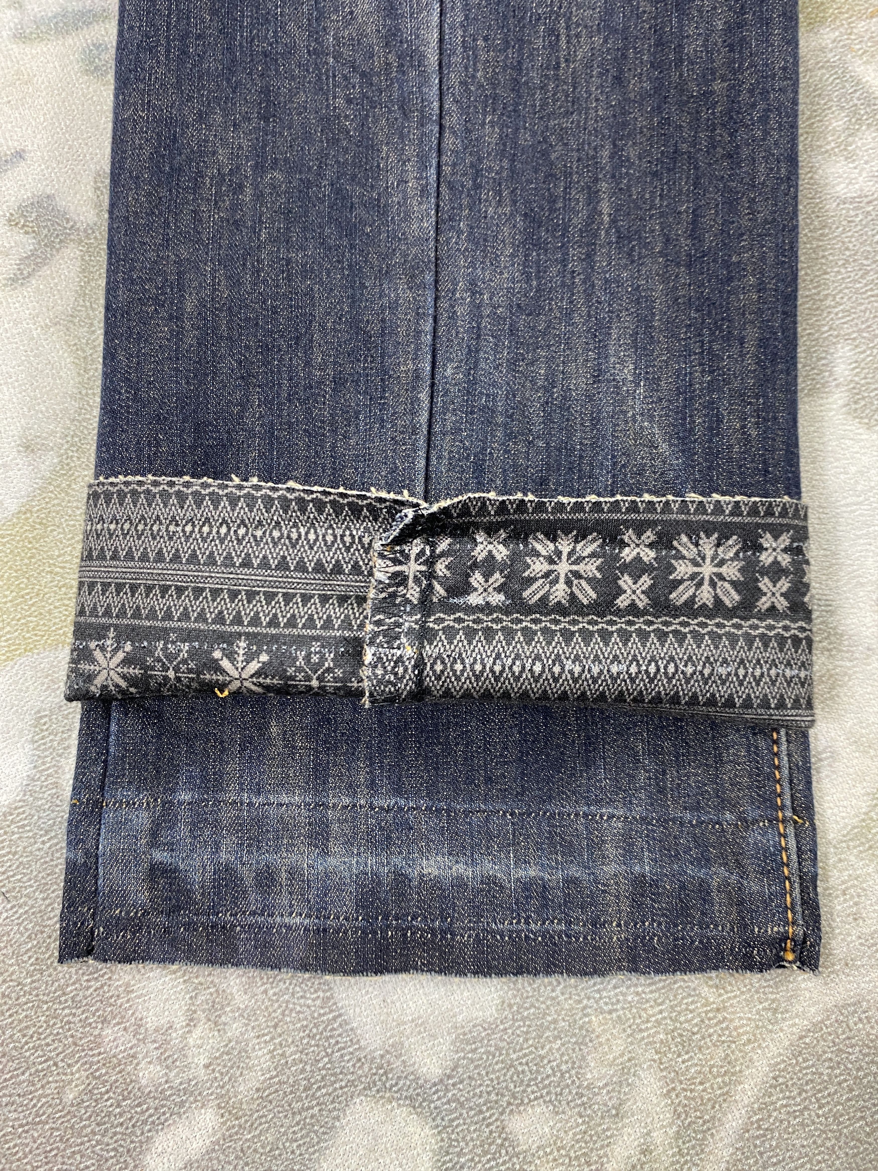 Japanese Brand Faded Blue Vintage Edwin Jeans 32x29 Denim- JN3748 Size US 32 / EU 48 - 12 Thumbnail