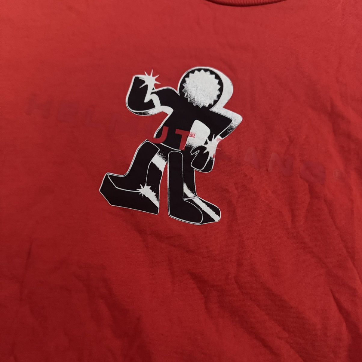 Helmut Lang Helmut Lang Figure Tee "Flame" Size US M / EU 48-50 / 2 - 4 Thumbnail