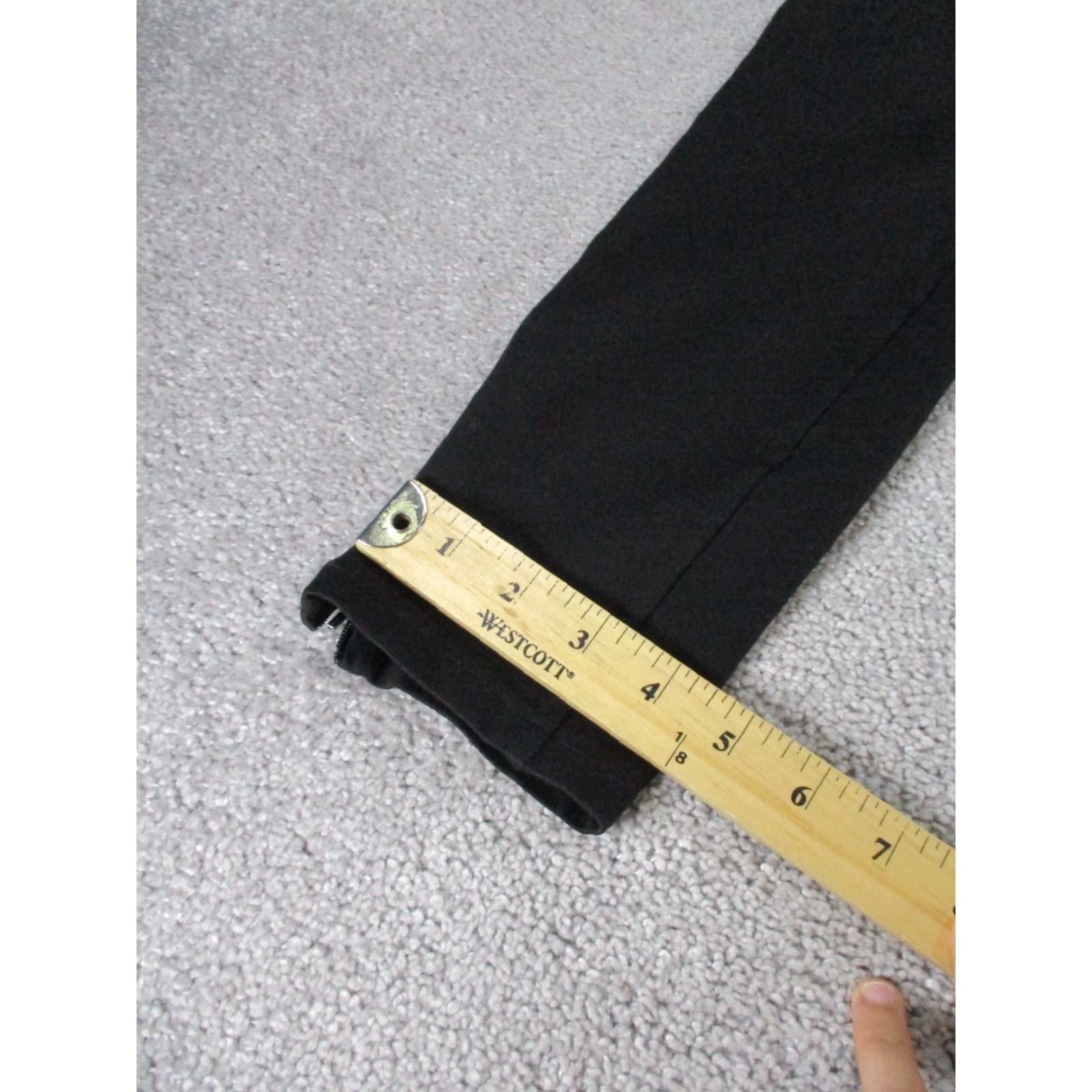 Ted Baker VINTAGE Ted Baker Women’s Pants Skinny Ankle Black Size 2 Stretch Polyamide Spandex Viscose Size 26" / US 2 / IT 38 - 6 Thumbnail