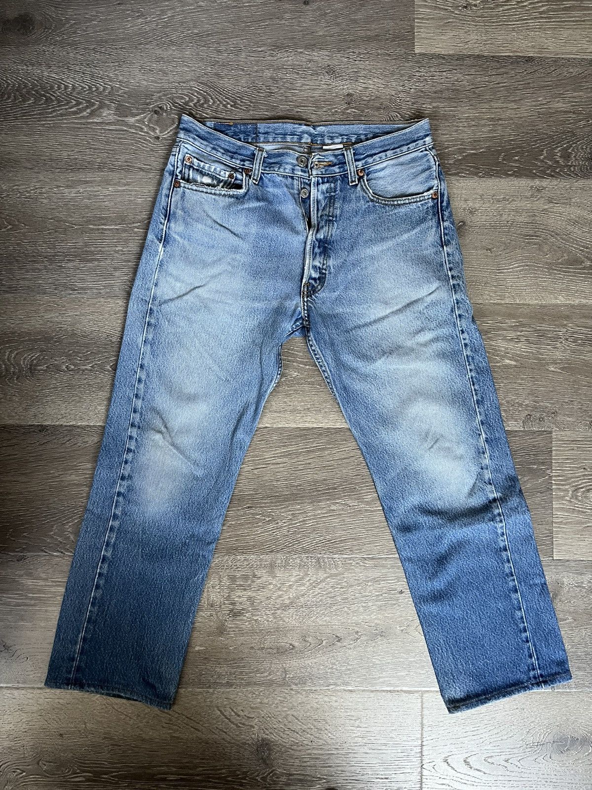 image of Levis x Vintage 501Xx in Blue, Men's (Size 30)