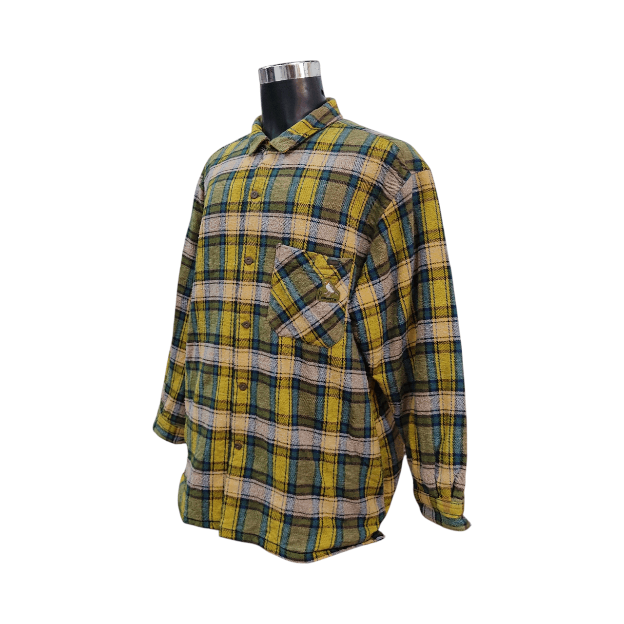 FILLES A PAPA The Papas Sports Overshirt Plaid Insulated Flannel Jacket Size US XL / EU 56 / 4 - 3 Thumbnail