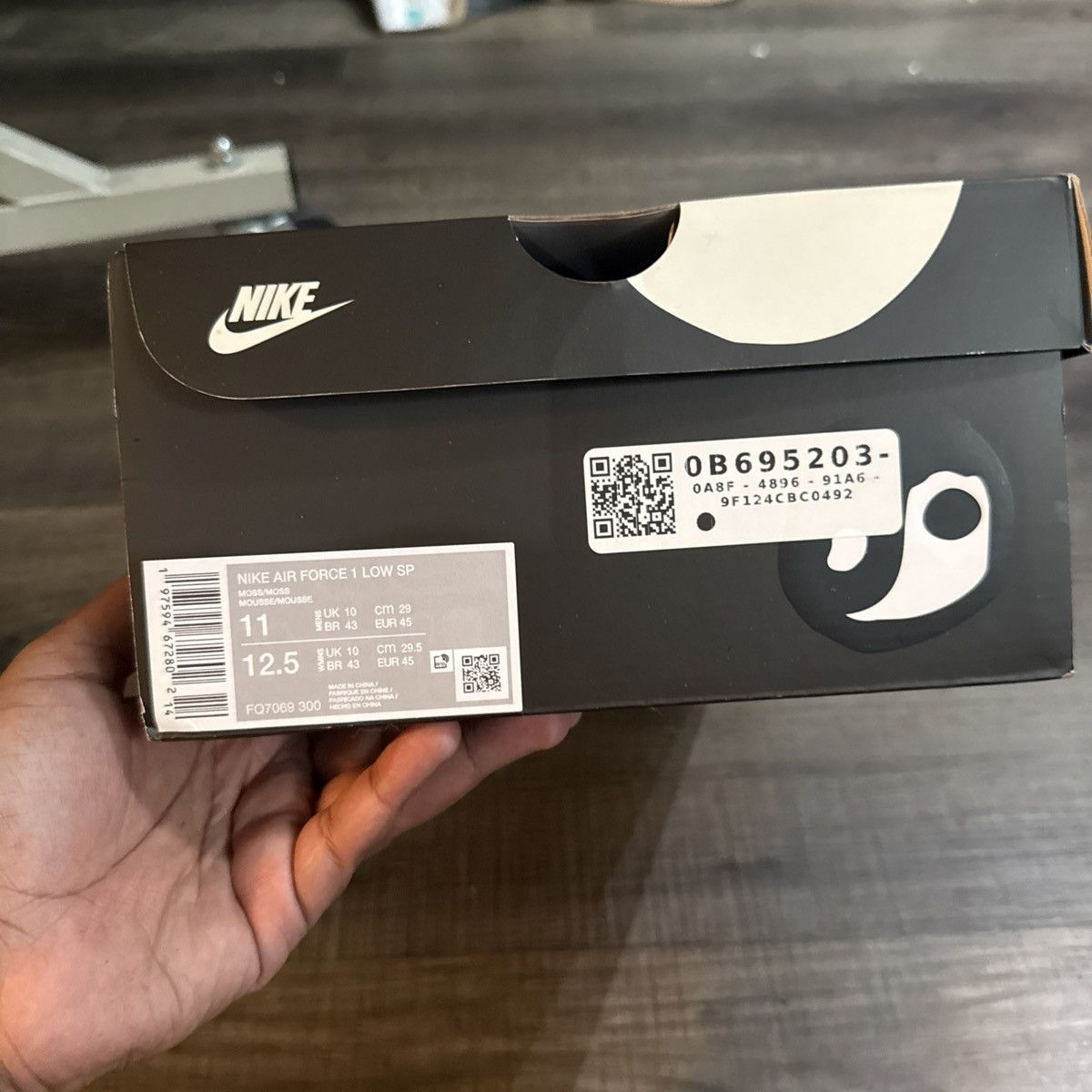 Cactus Plant Flea Market × Nike NIKE CACTUS PLANT FLEA MARKET AIR FORCE ONE MOSS SIZE 11 Size US 11 / EU 44 - 8 Thumbnail