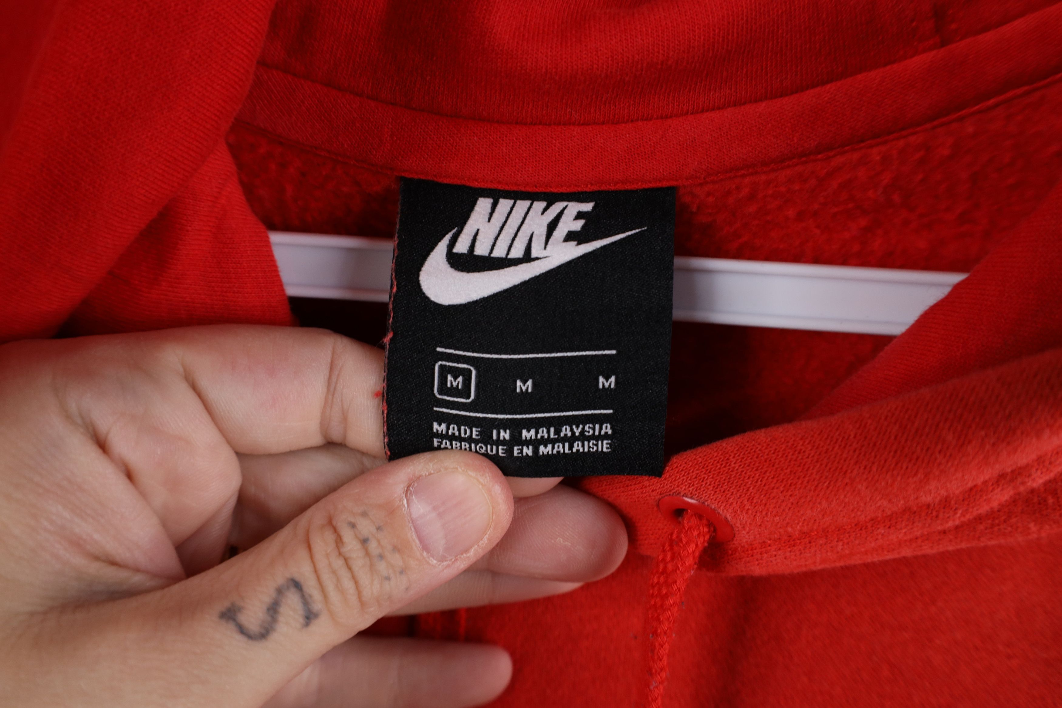 Nike Vintage Nike Center Swoosh Ohio State University Hoodie Size US M / EU 48-50 / 2 - 10 Thumbnail
